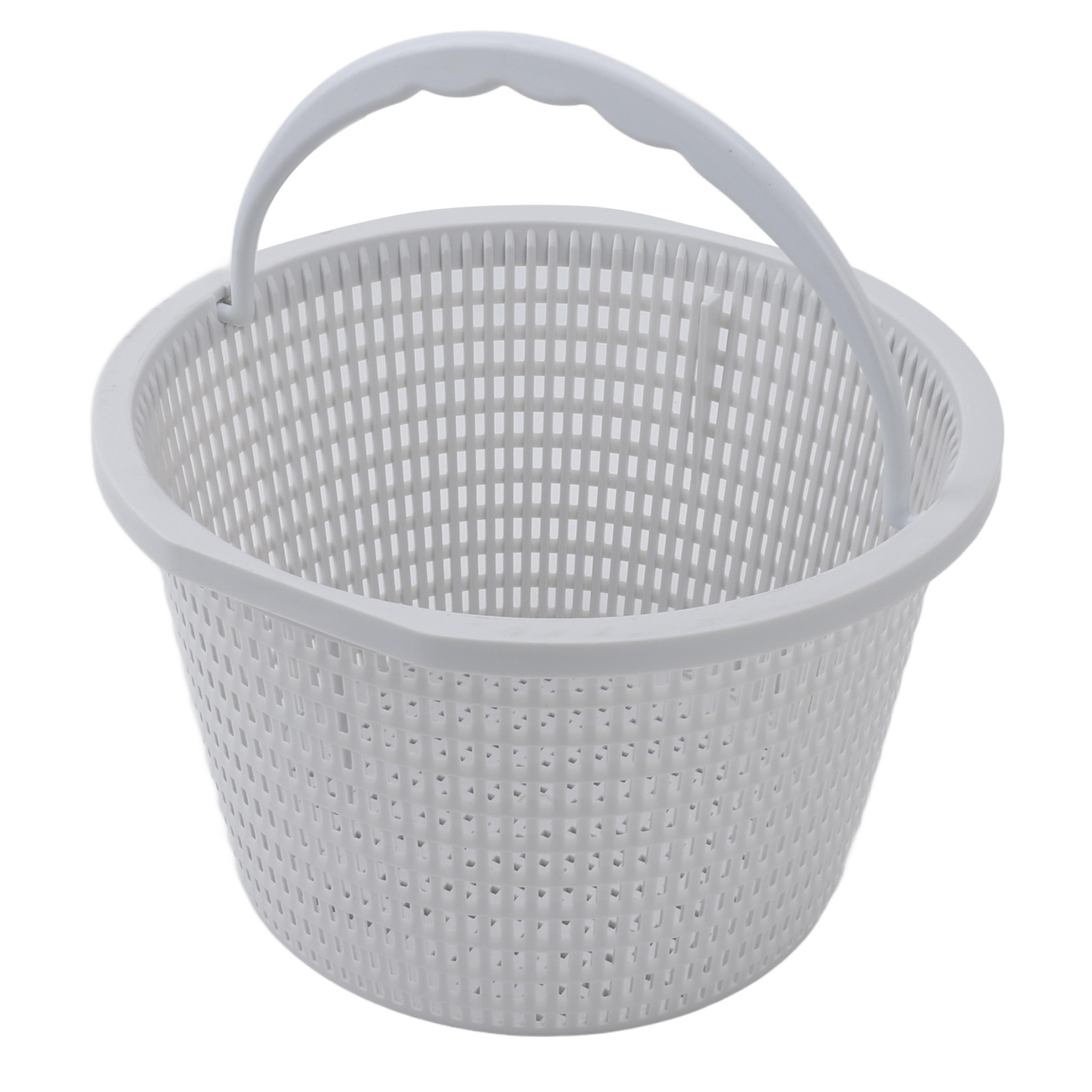 large pool skimmer basket replacement with handle