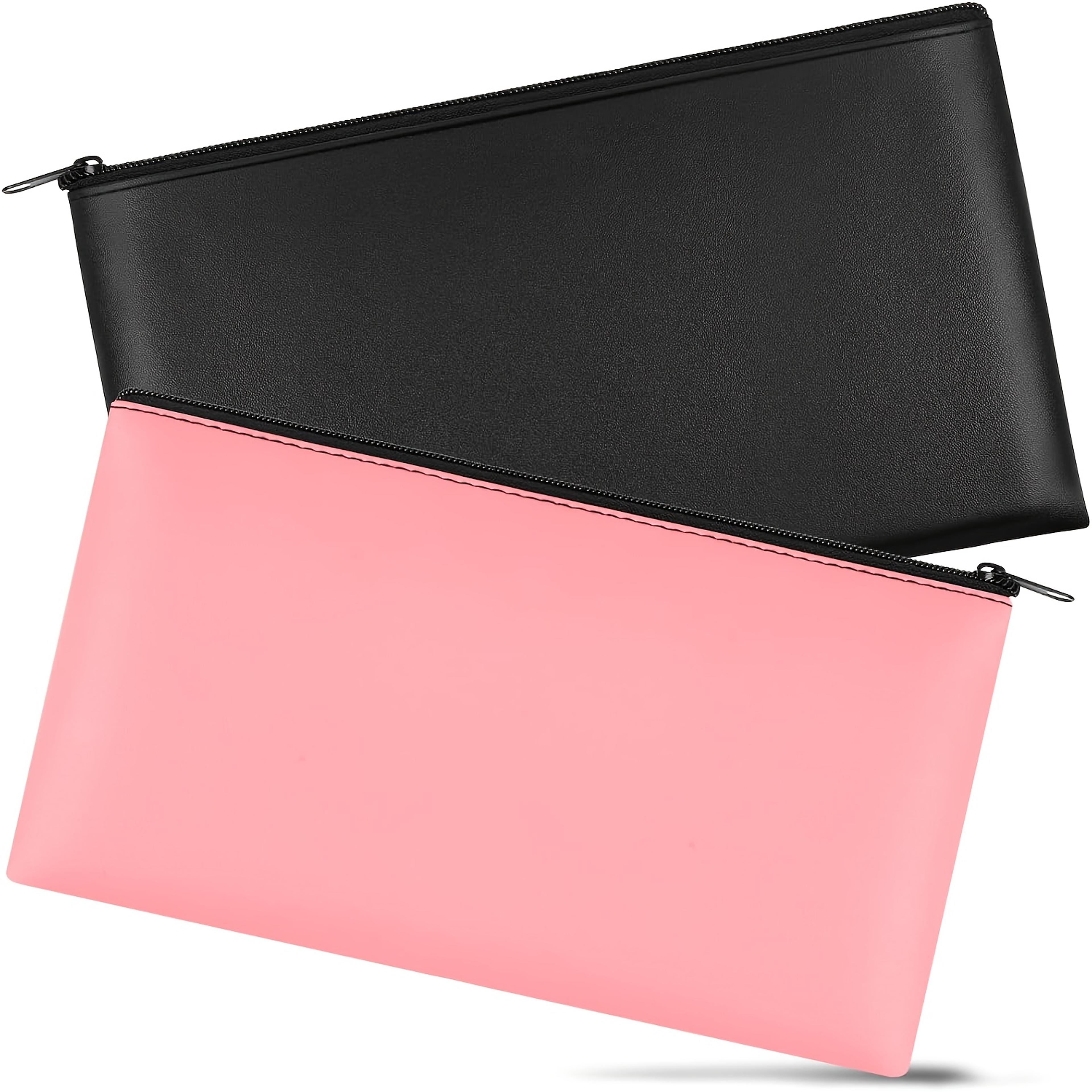 zipper money pouch cash bag for coins, bank books, tickets & toolsns, cosmetics, tickets and tools