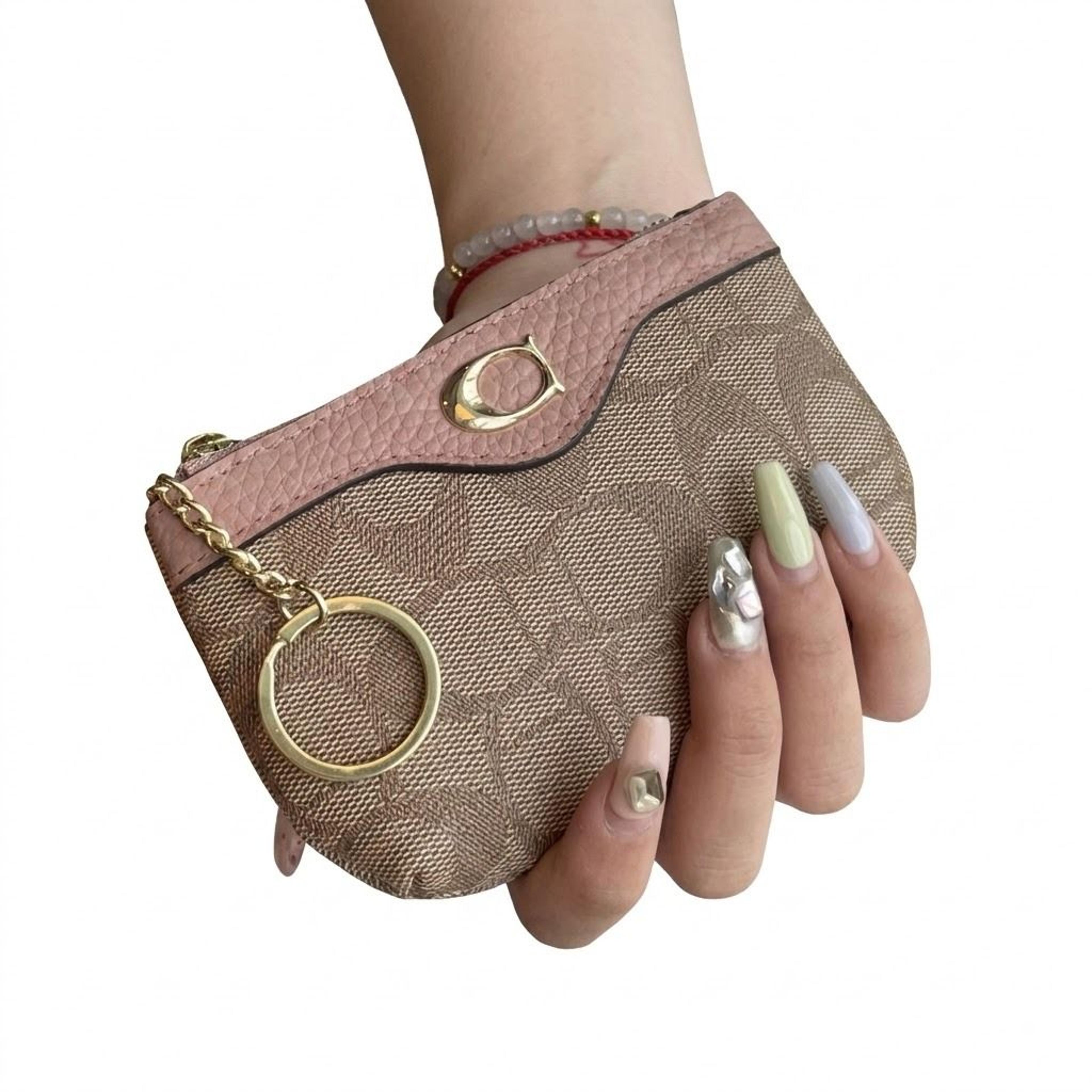 classic floral women mini wallet coin purse card holder