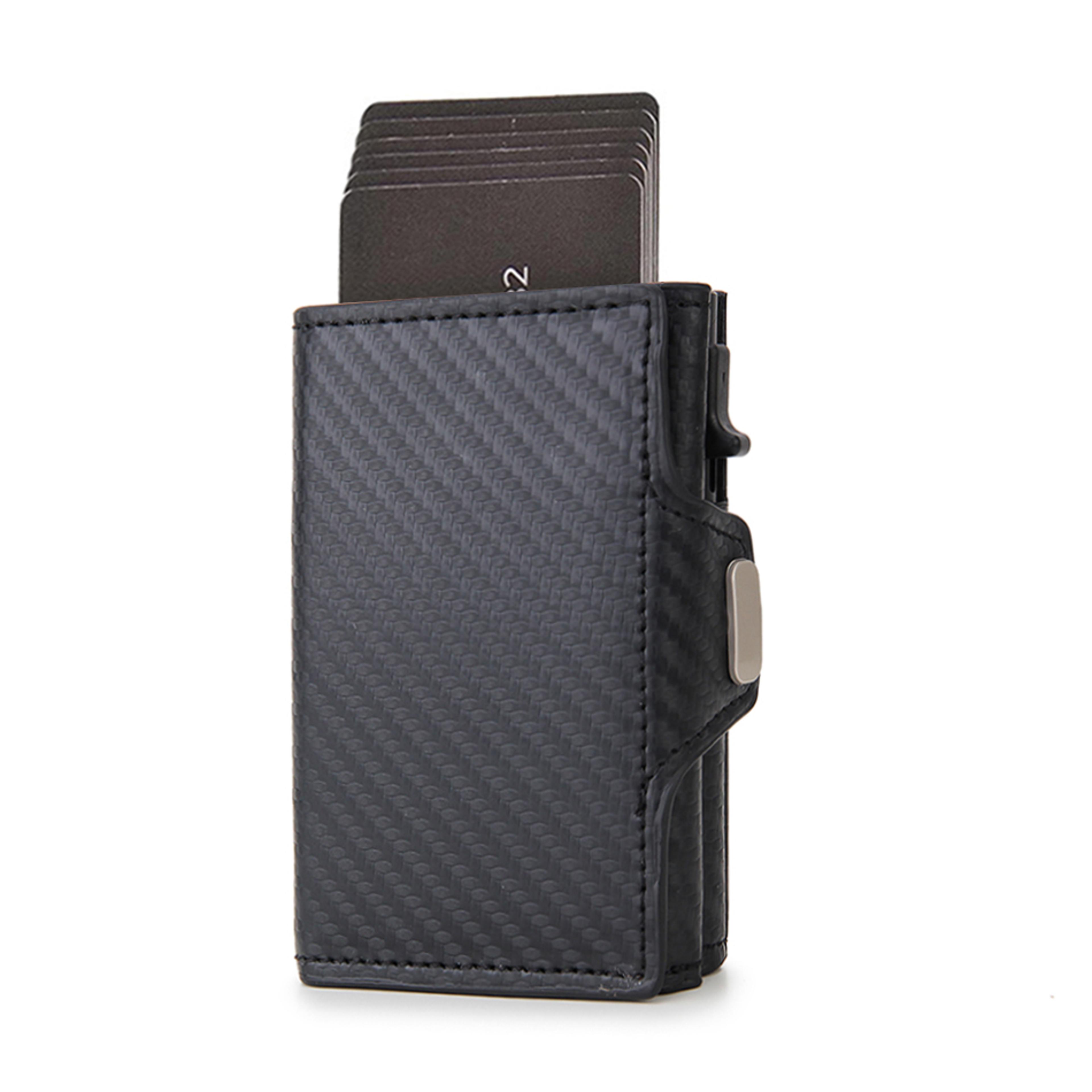 wallet pop up card holder slim wallet for men