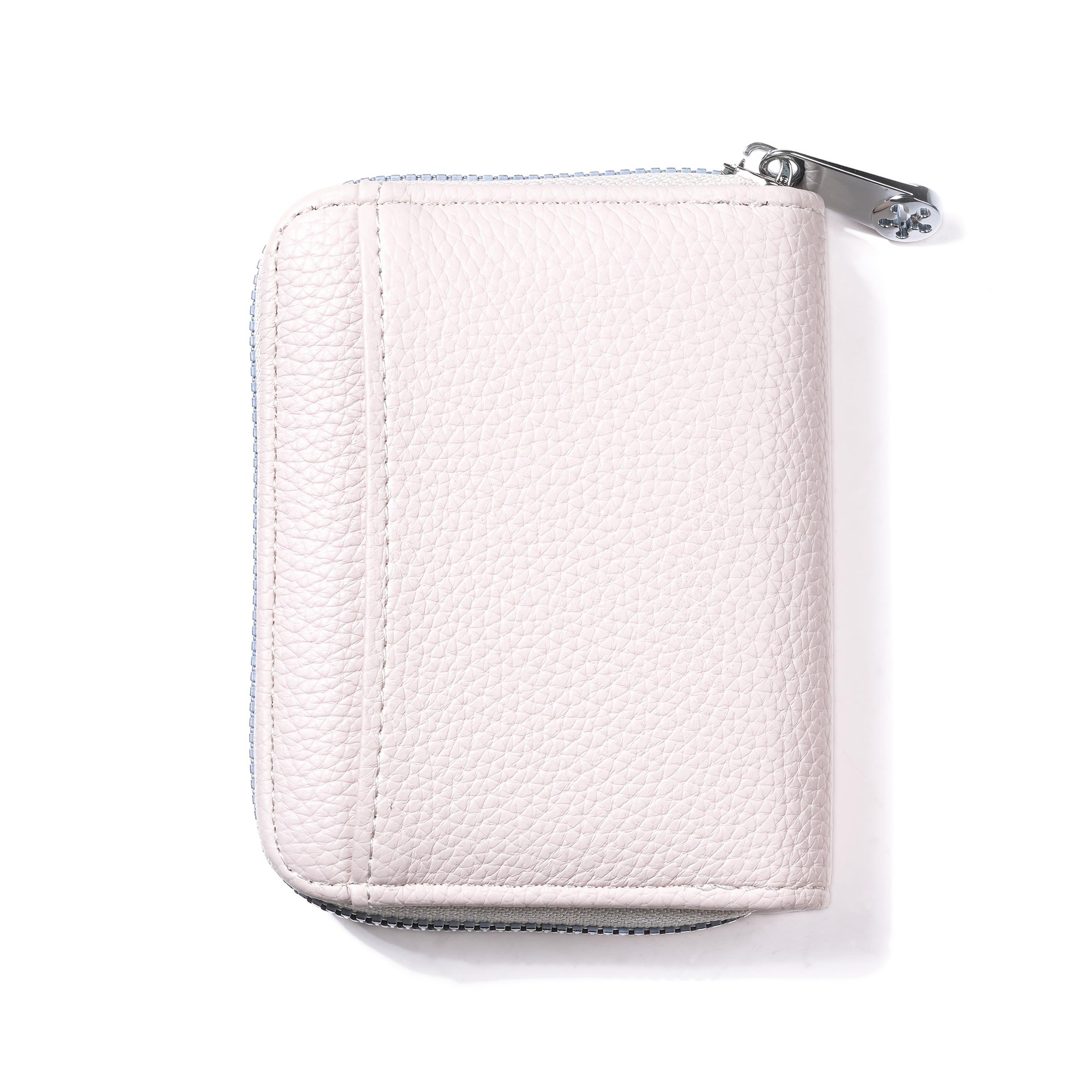 pu leather coin purse mini wallet with zipper card holder