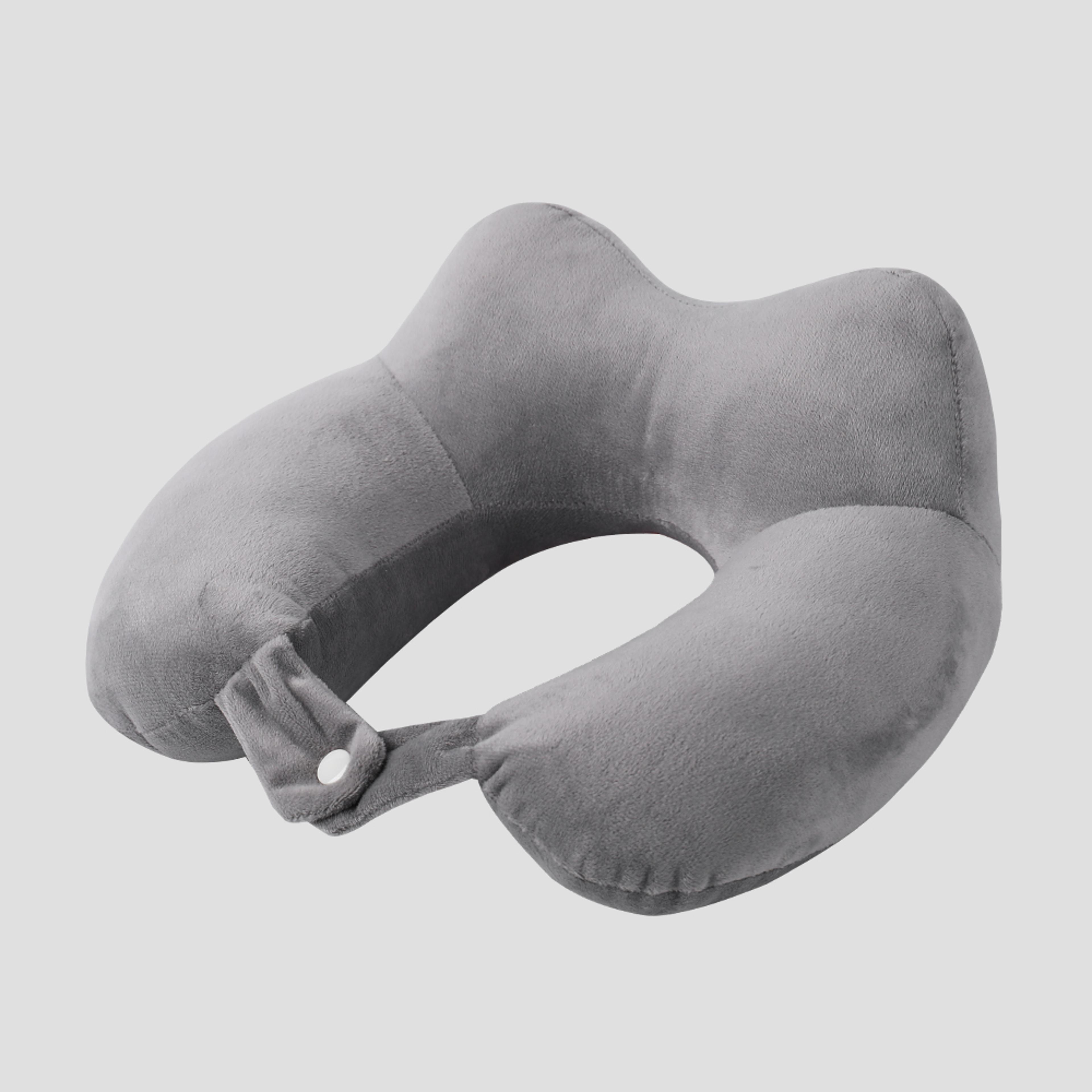 soft u shaped travel neck pillow for airplane office nap support