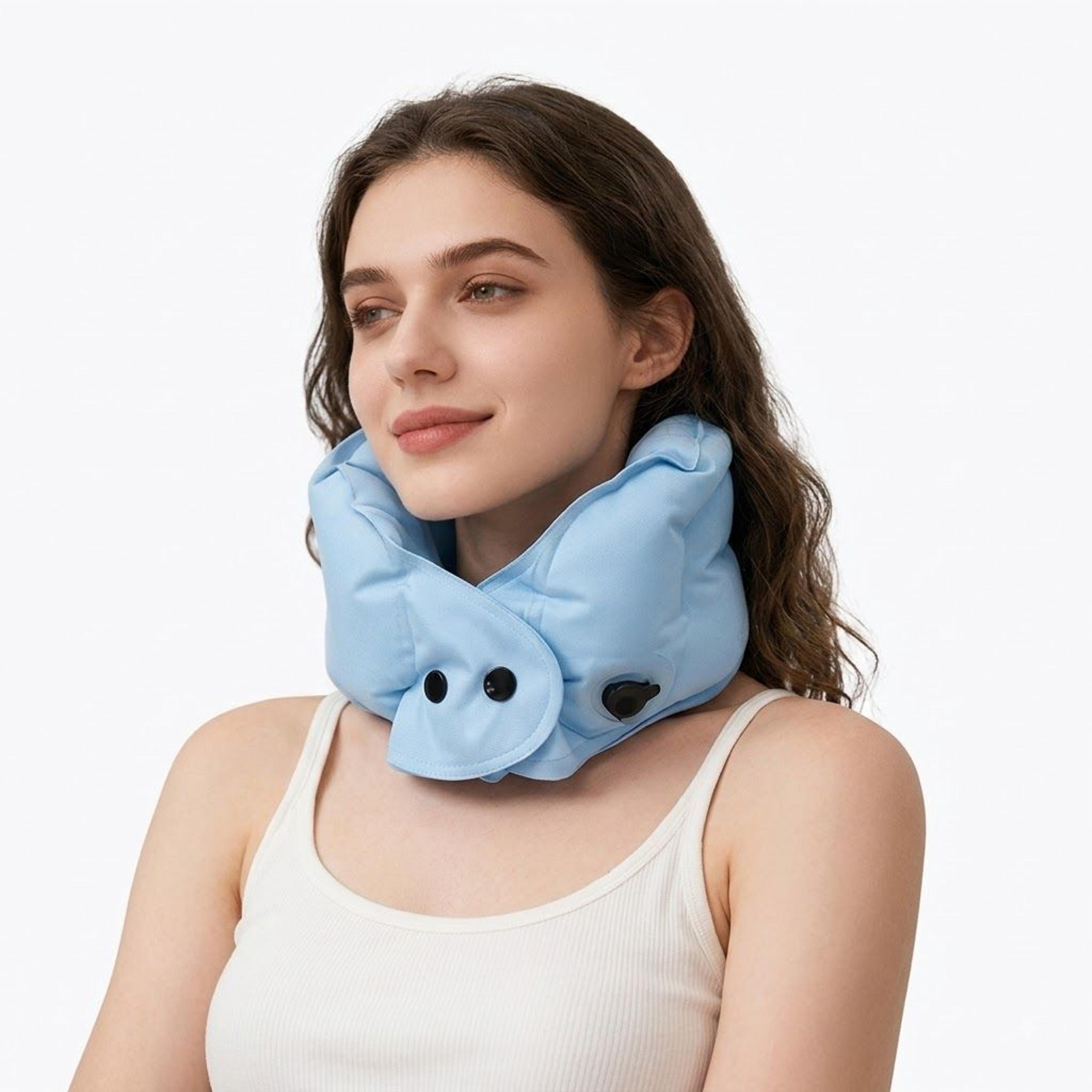 ultralight travel pillow inflatable camping pillow for neck support