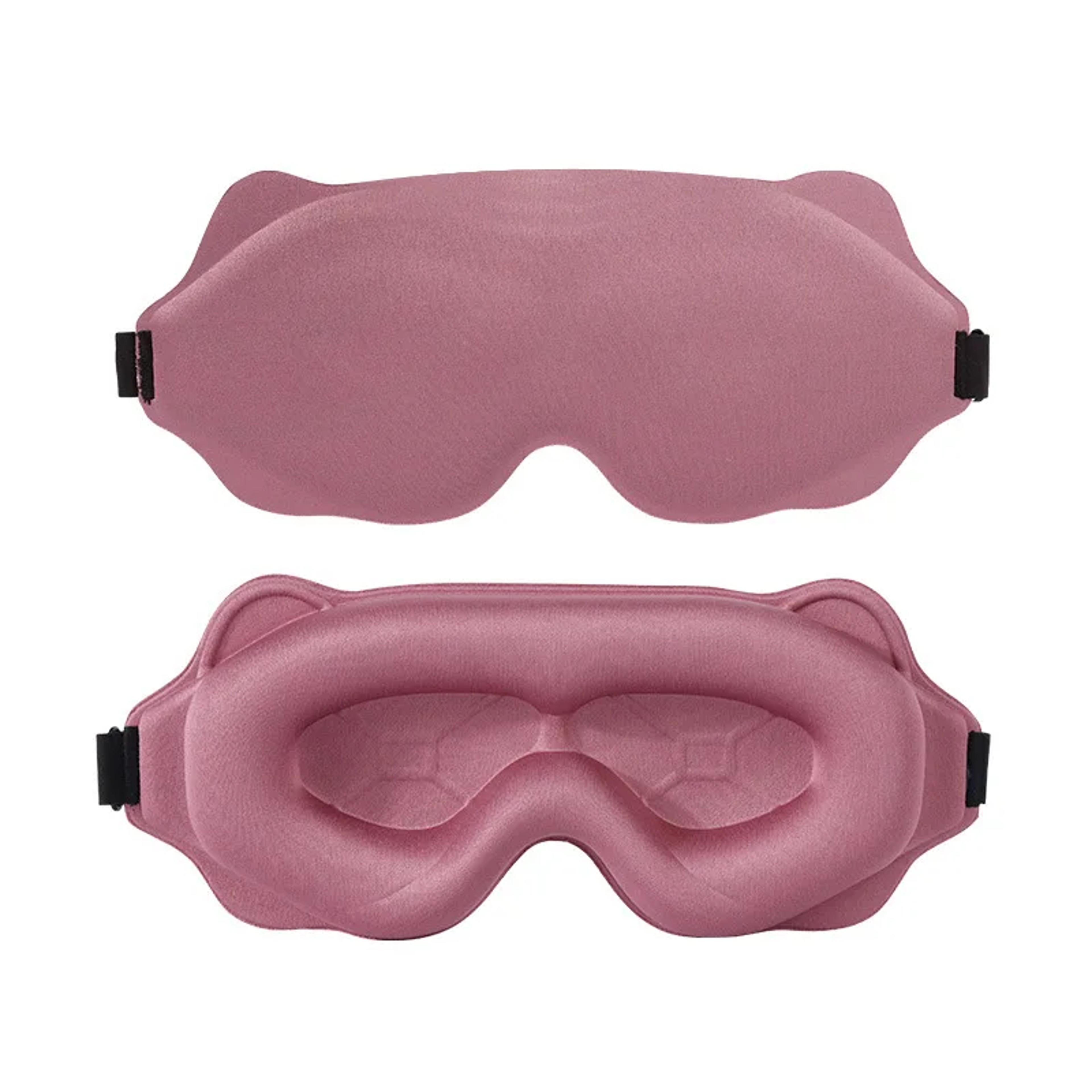 contourfit 3d sleep mask blackout travel eye mask for soft, pressure free rest
