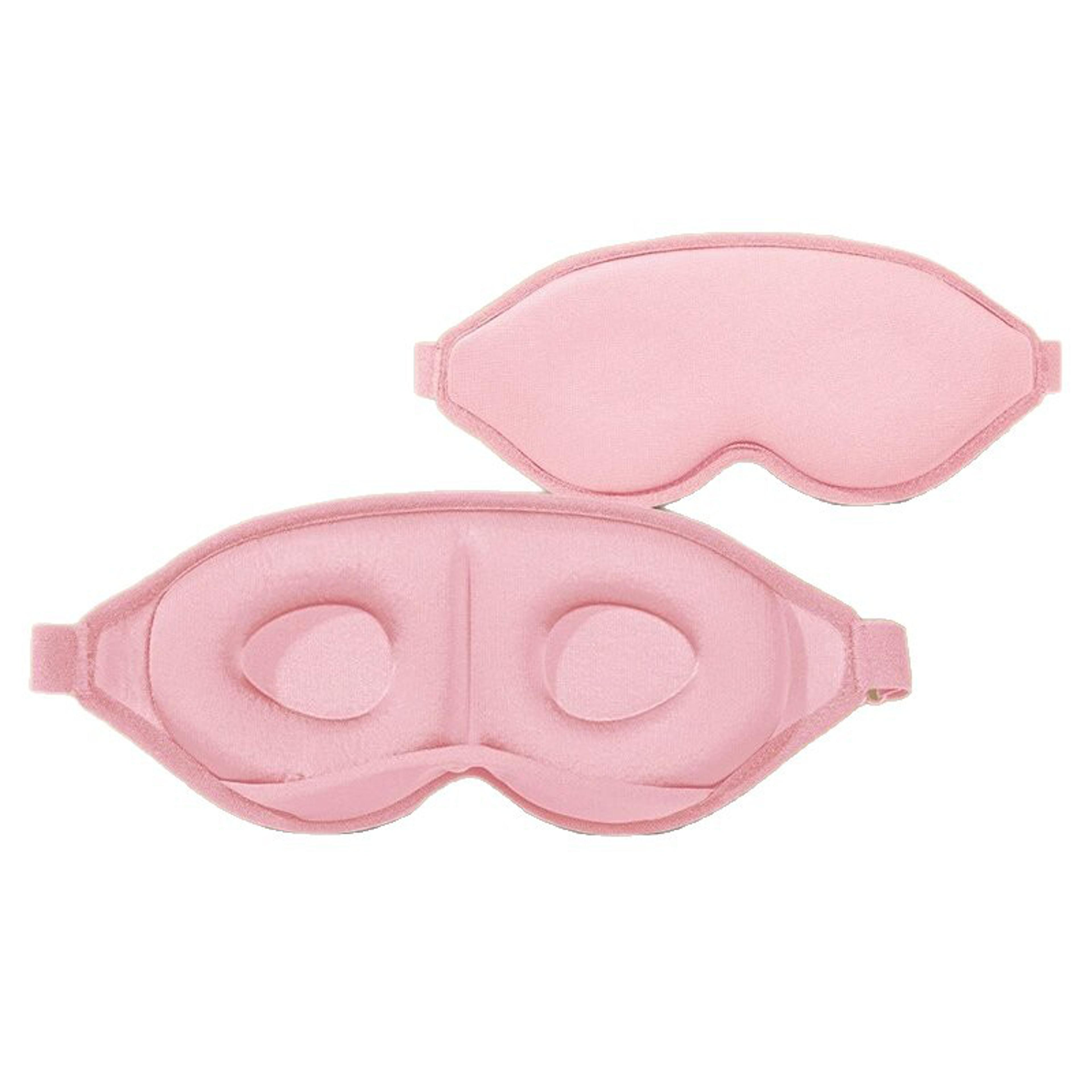 sleep mask light blocking contoured eye mask for travel