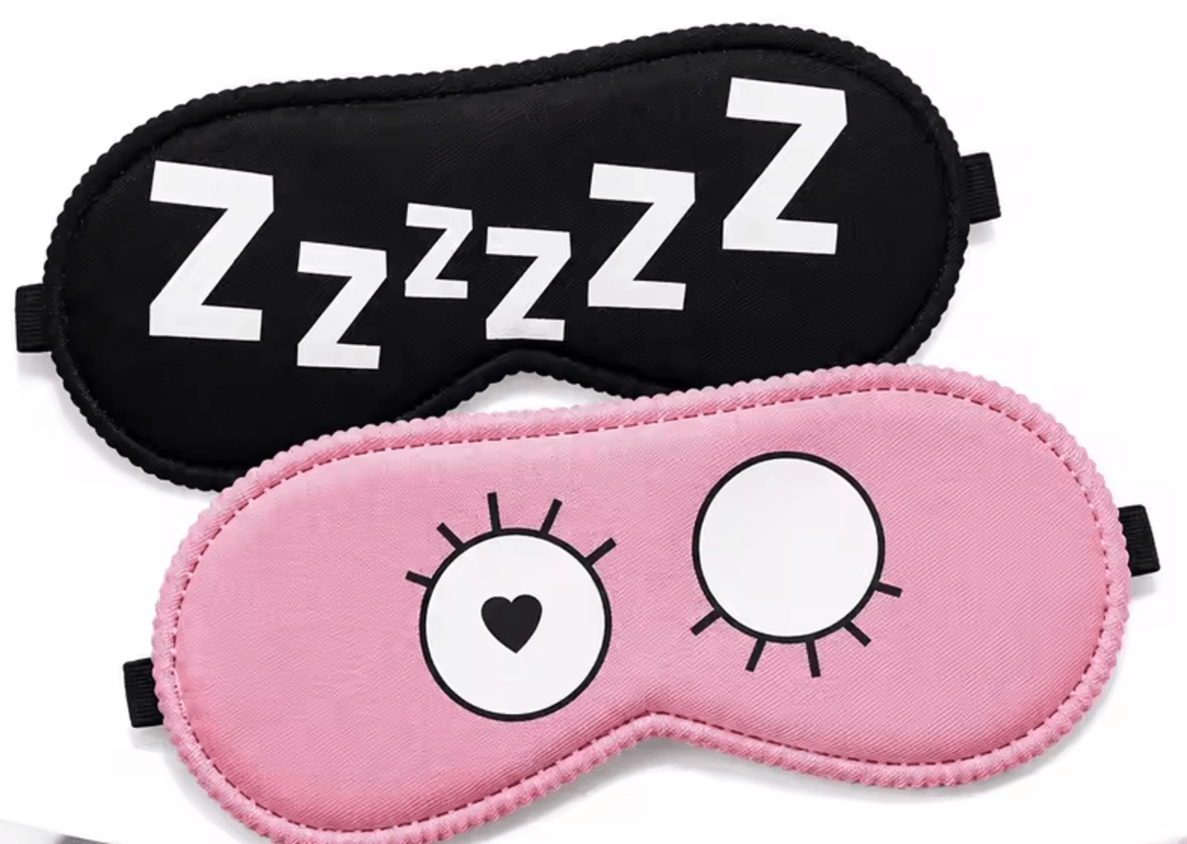 cute cartoon blackout eye mask for sleeping travel and daily naps
