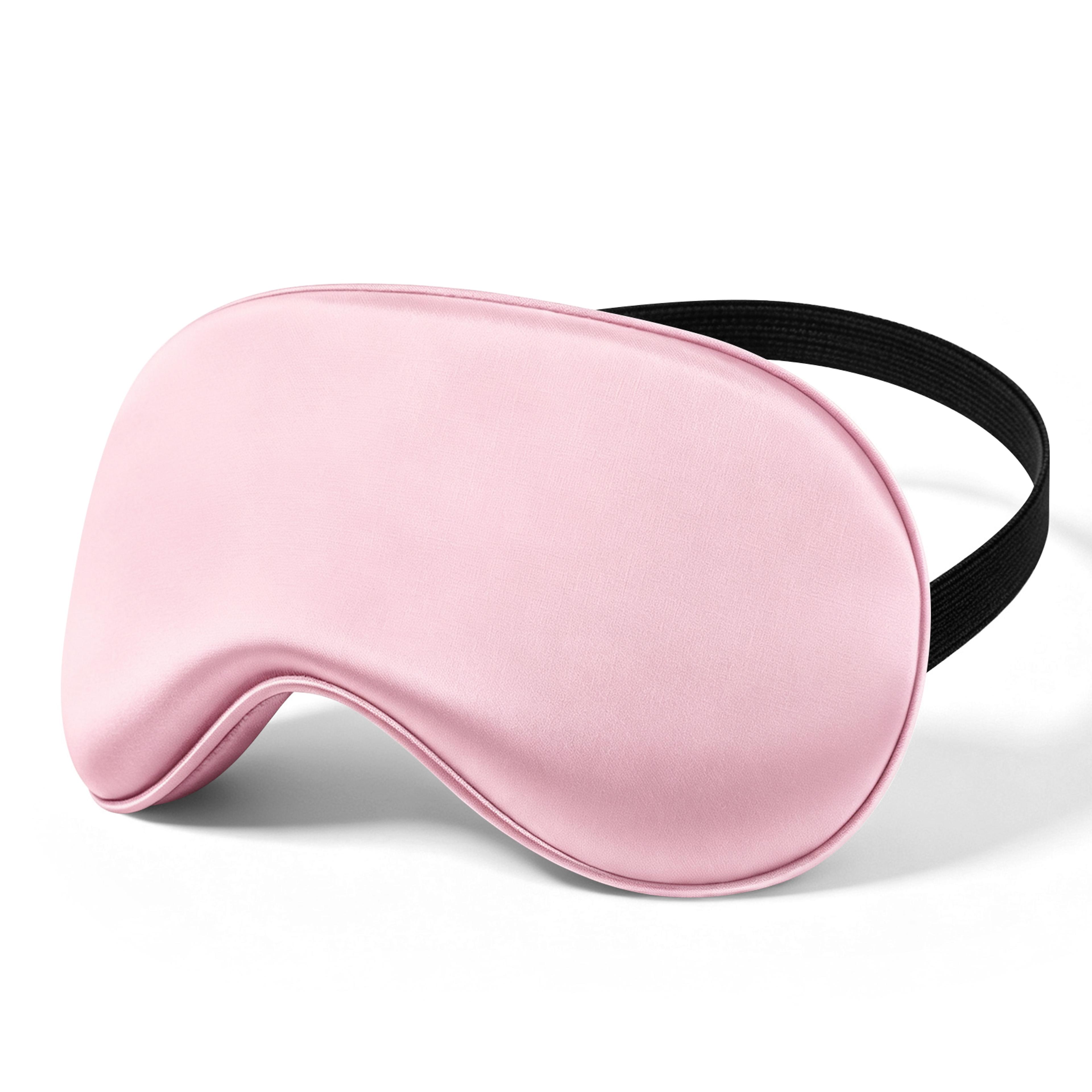 adjustable imitation silk sleep eye mask for light blocking comfort
