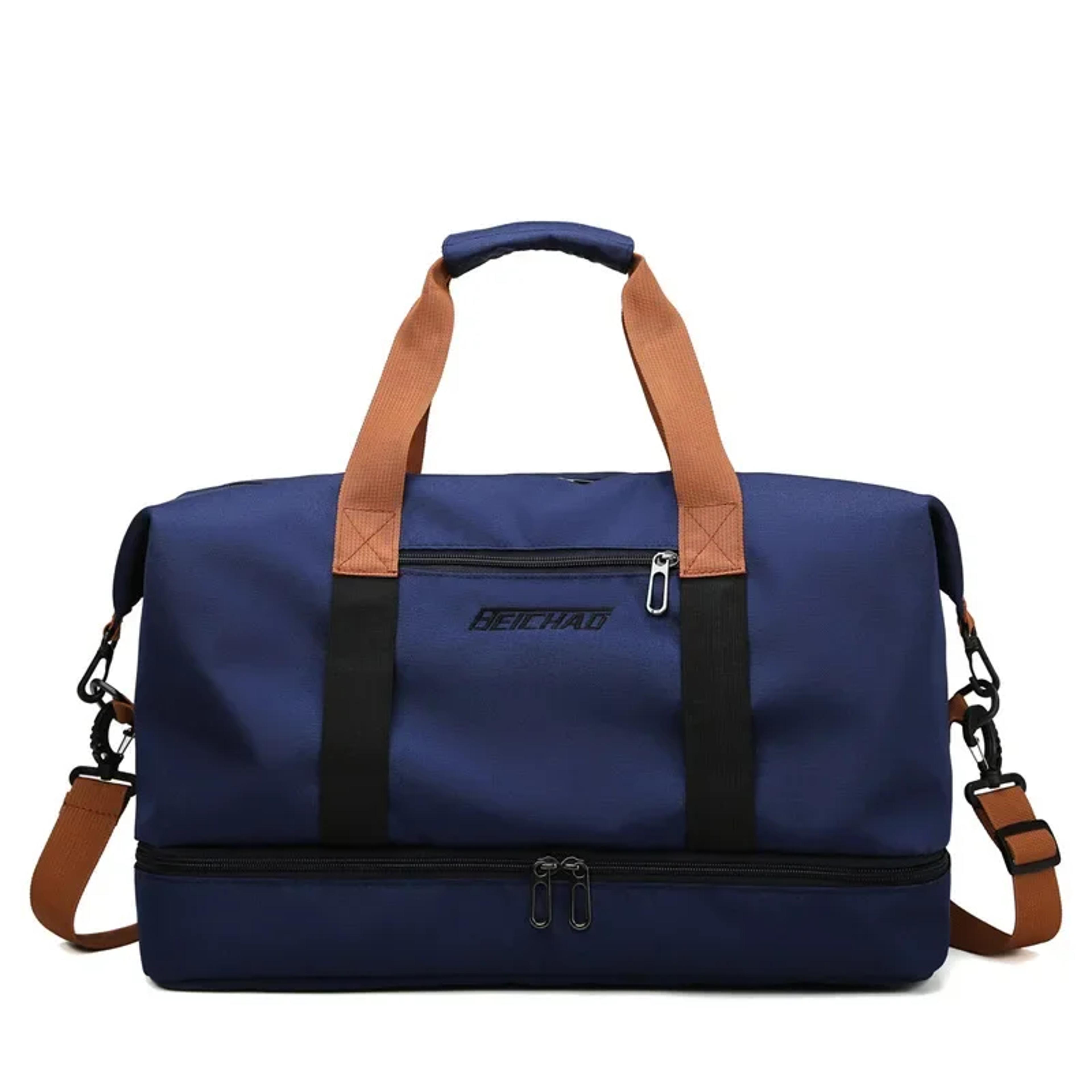 large capacity waterproof travel gym bag for sports and weekend trips
