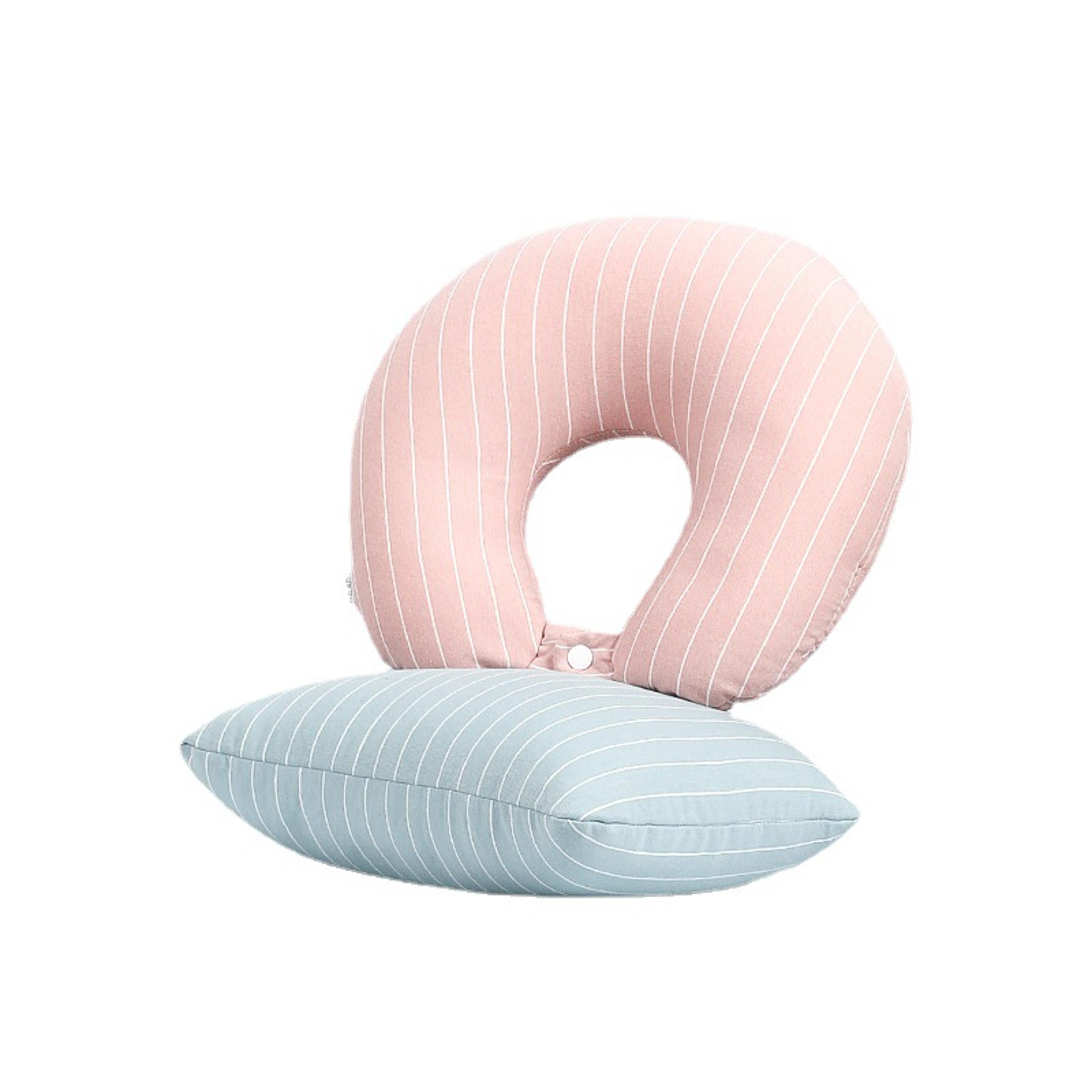 memory foam travel pillow u shaped neck pillow for airplane and car support