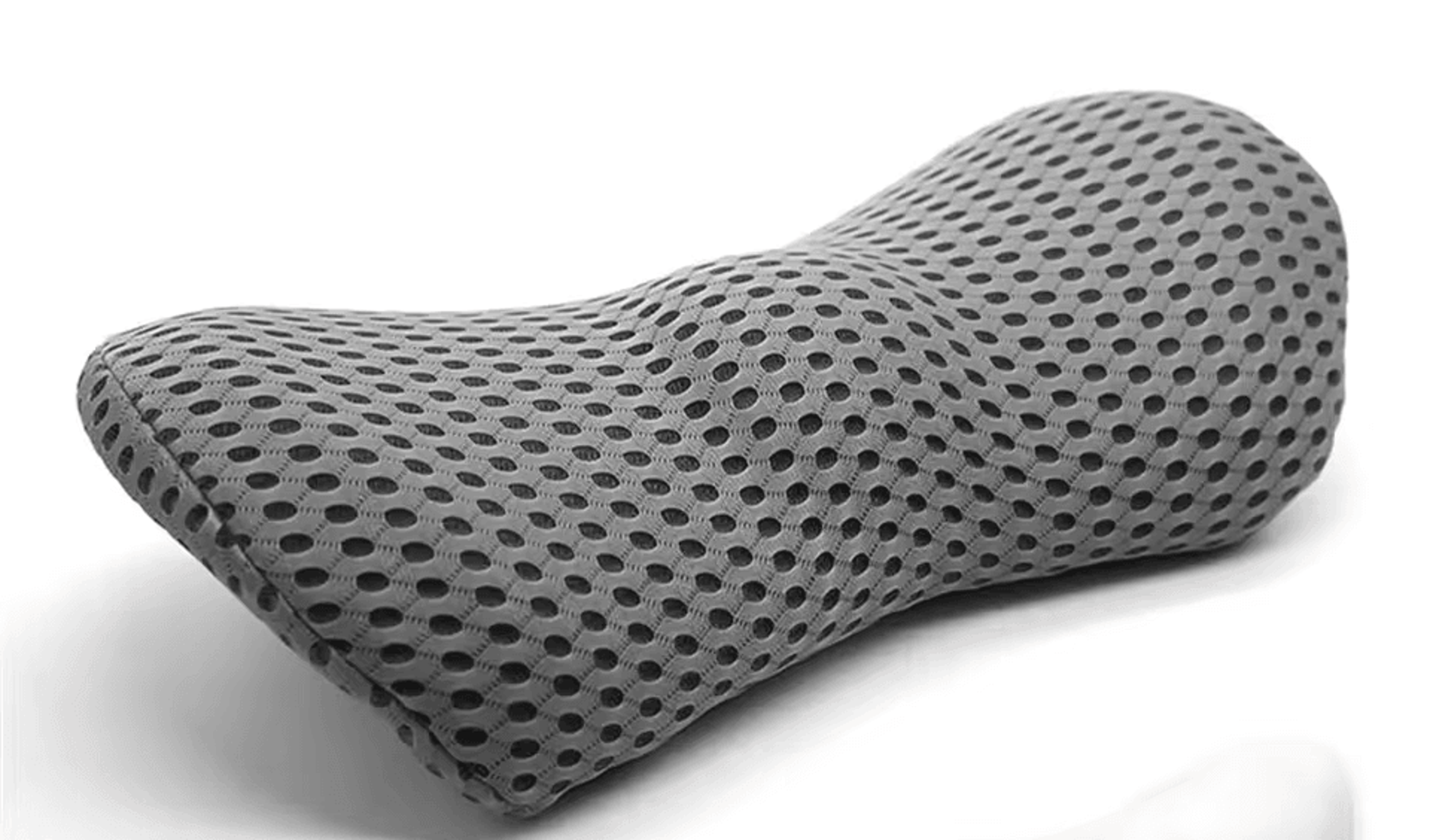 breathable memory foam car lumbar support pillow for seat, bed and office