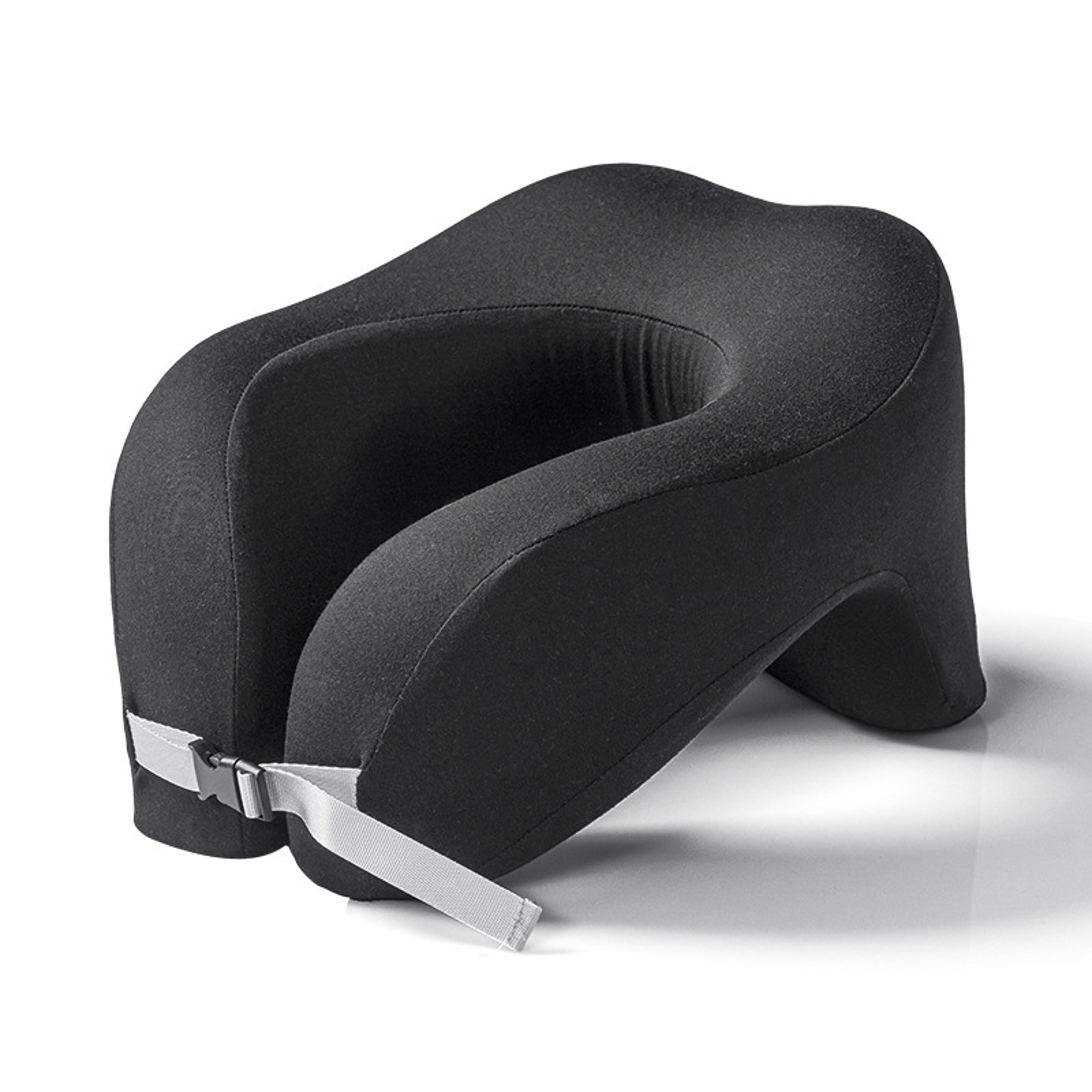 memory foam travel pillow with u shaped neck support