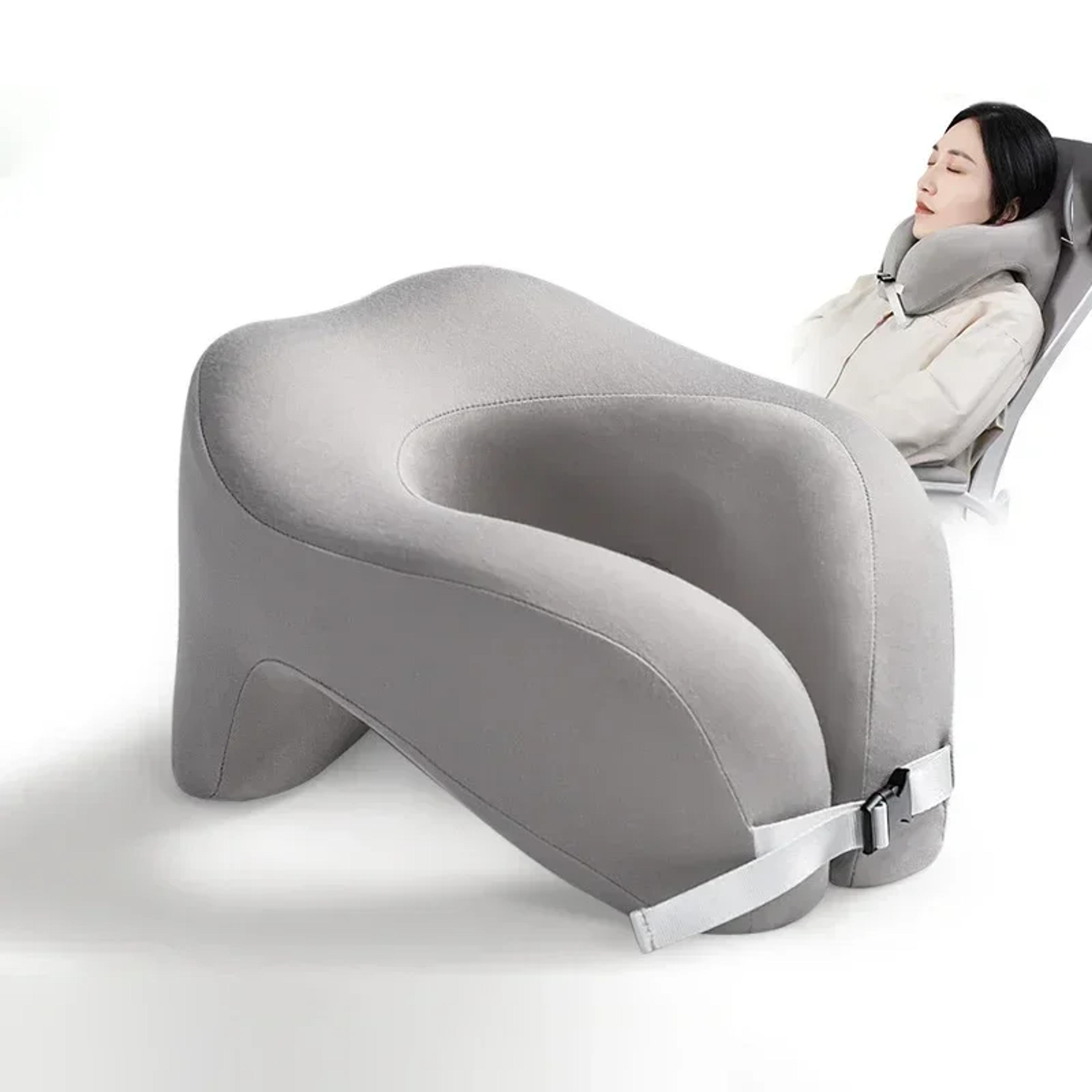memory foam travel pillow u shaped neck pillow for airplane office nap support