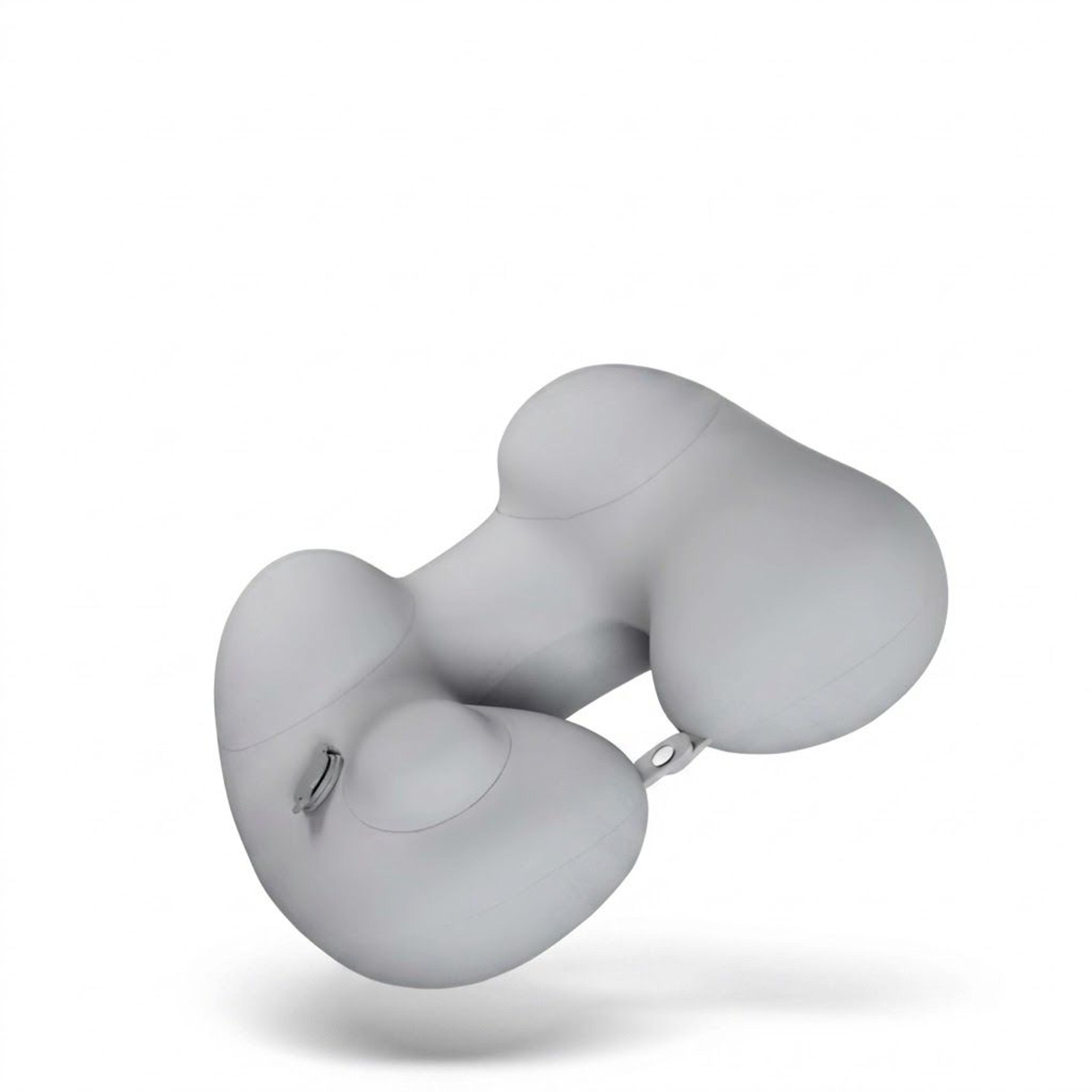 inflatable travel pillow u shaped neck pillow for airplane car and outdoor rest