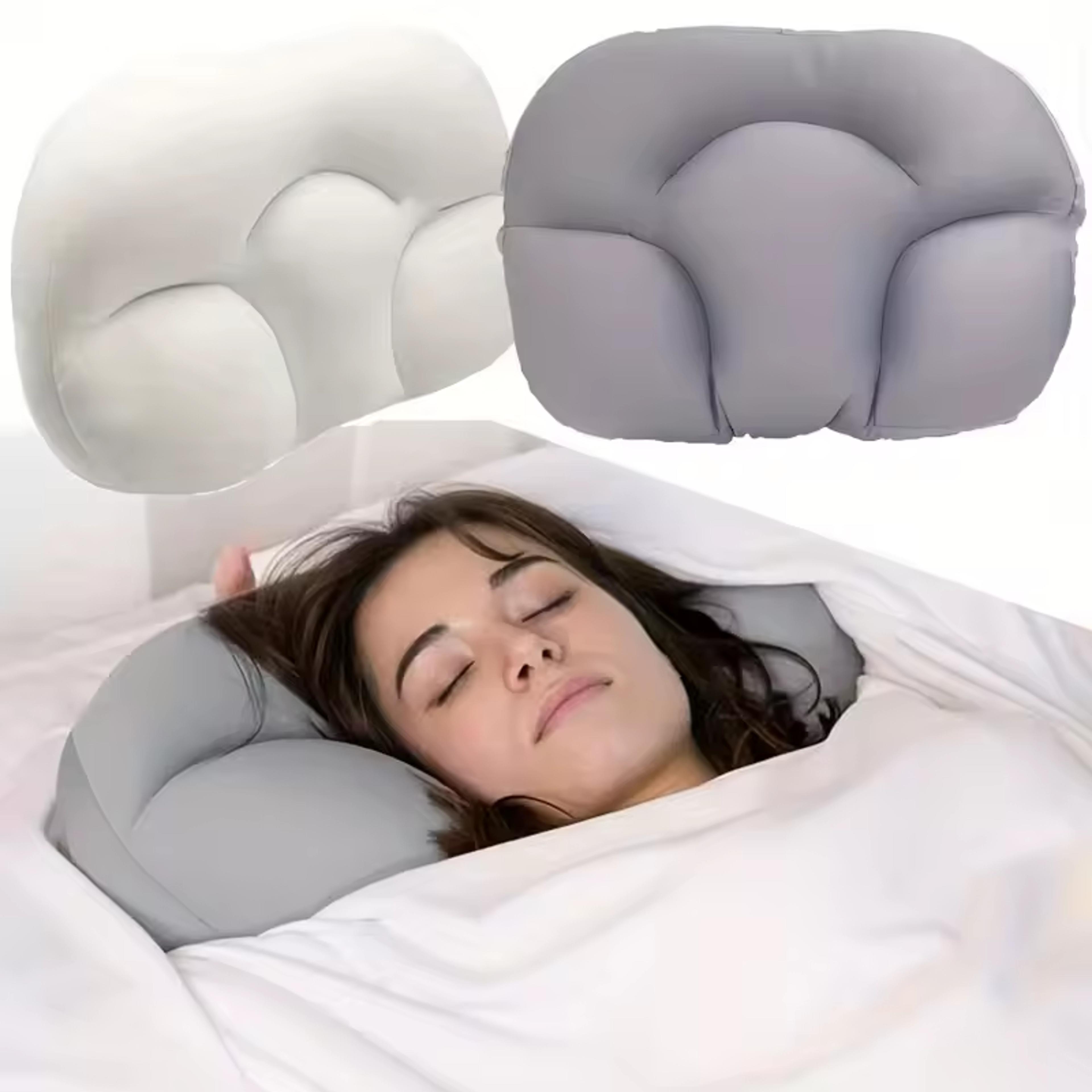 memory foam egg sleep pillow for neck support and deep rest