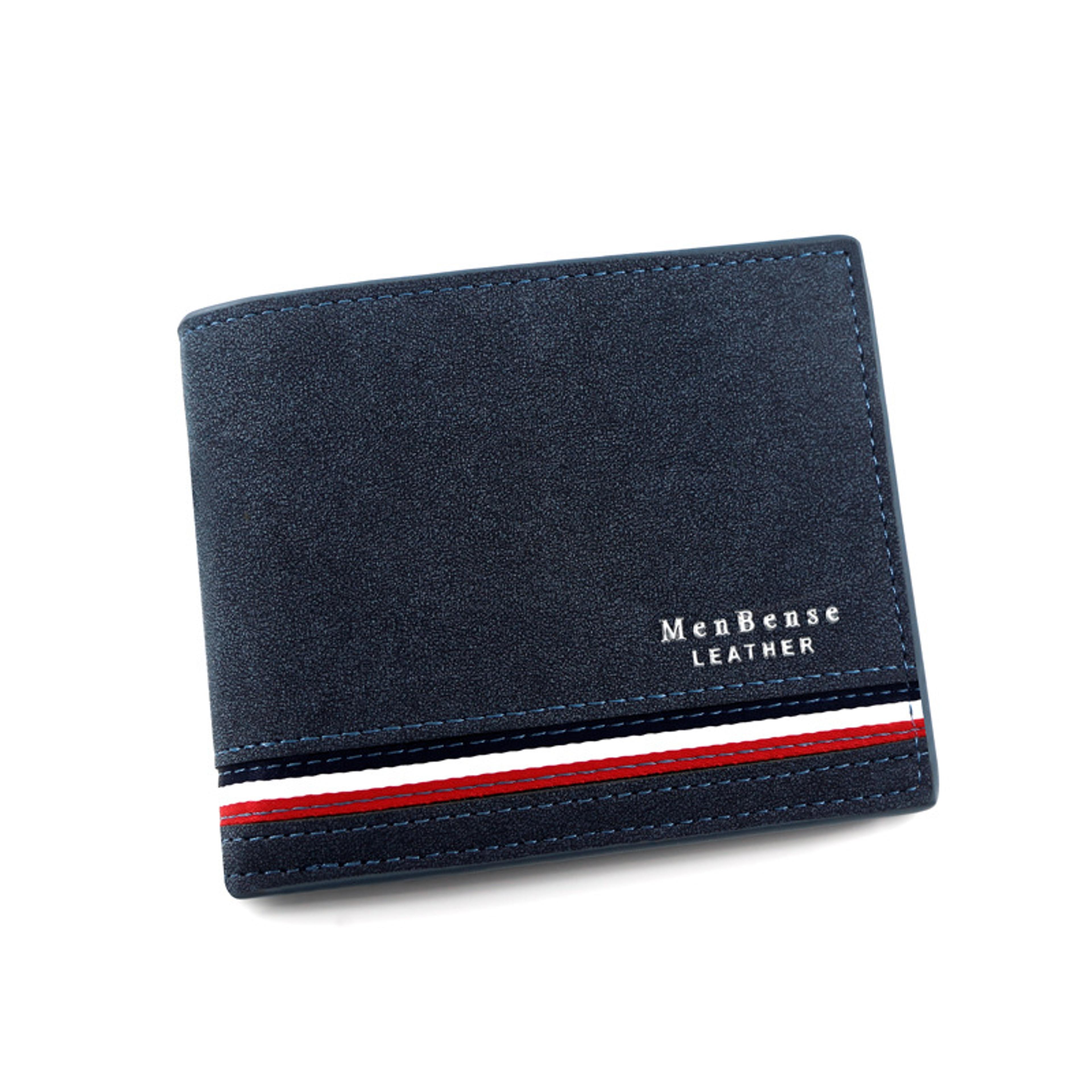 classic stitched short wallet and clutch wallet with silkscreen finish