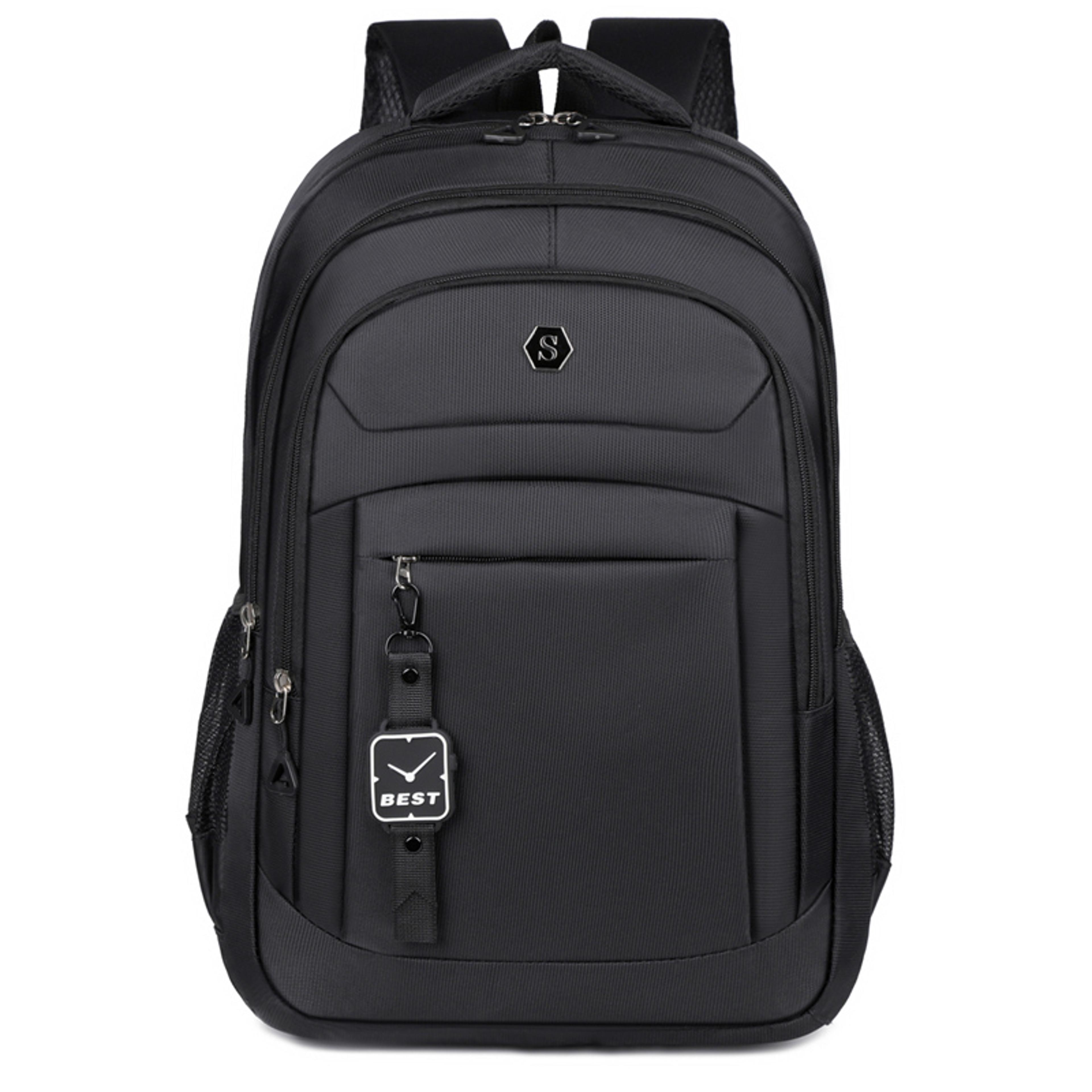durable travel backpack with laptop compartment for campus commute and hiking