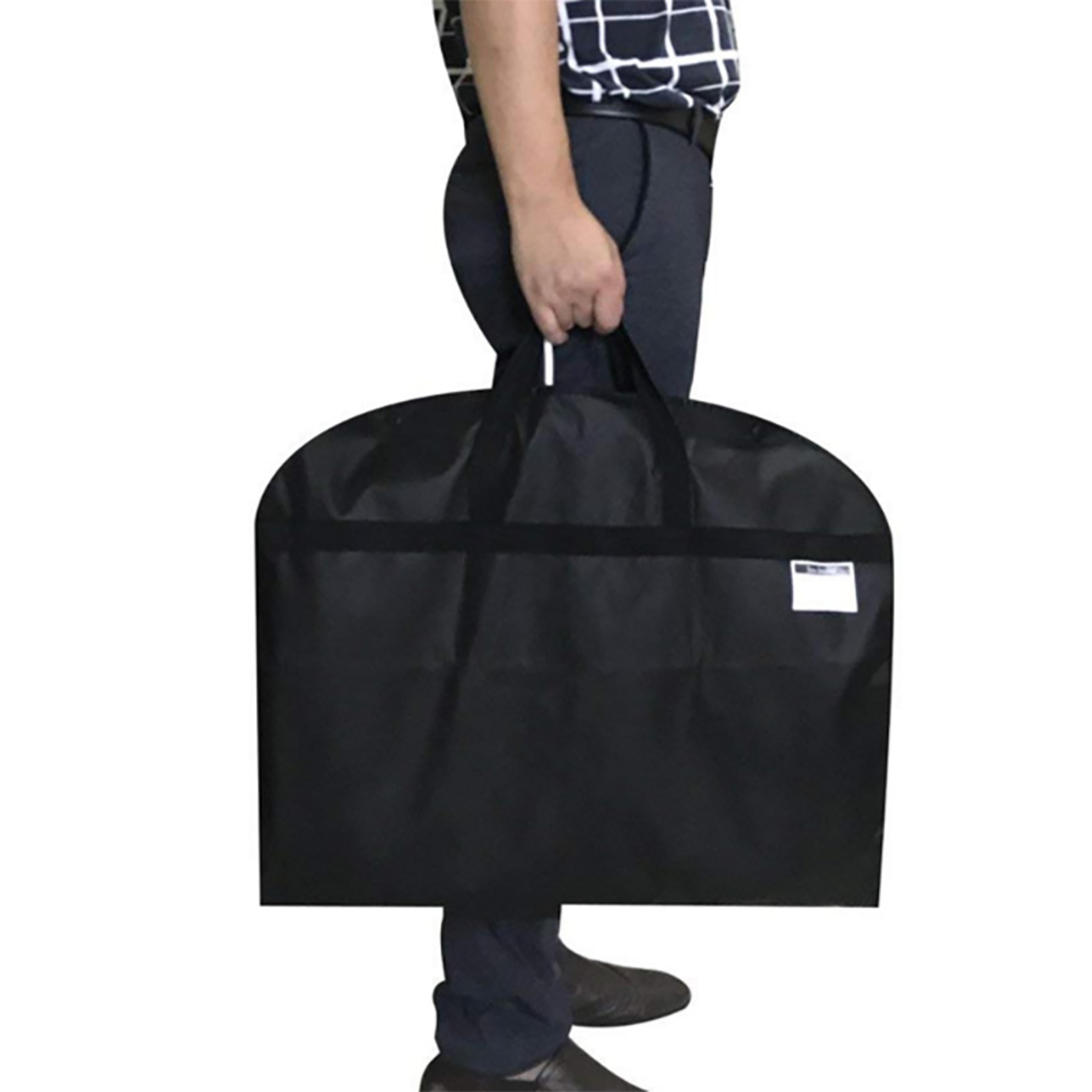 portable garment bag dustproof suit storage bag for clothes, suits and dresses