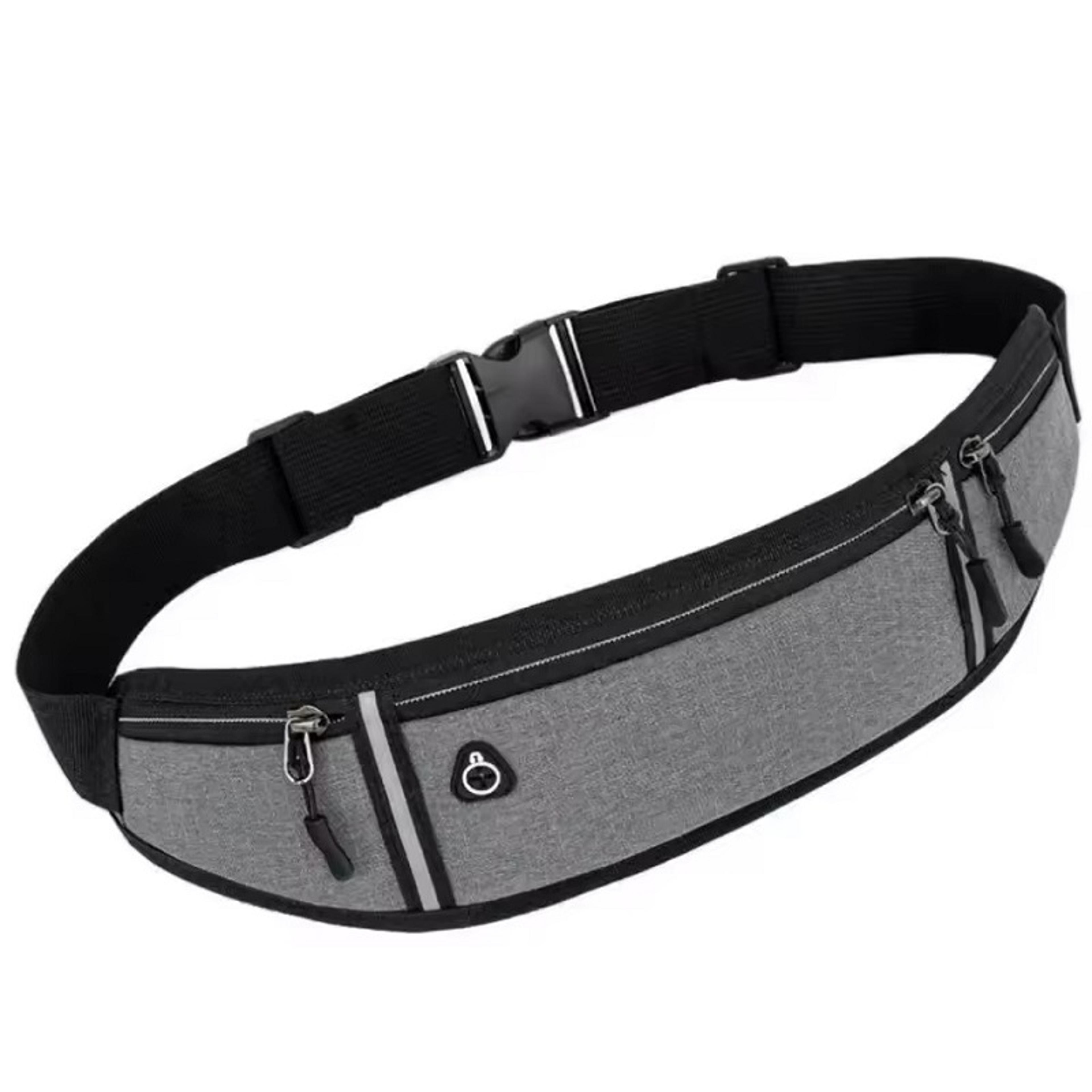 slim running waist bag with phone pouch for gym, jogging and travel