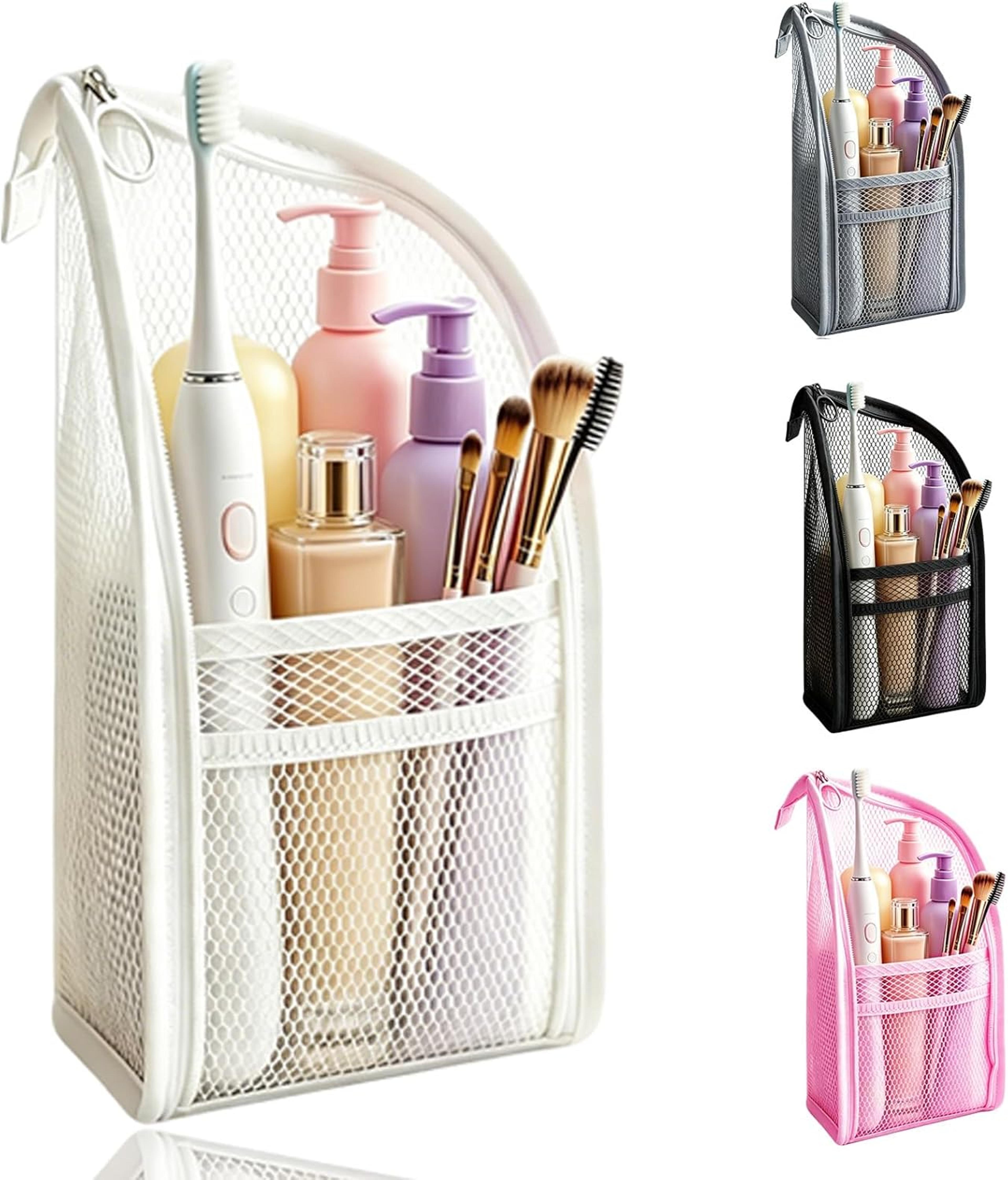 foldable travel makeup bag large capacity waterproof cosmetic organizer