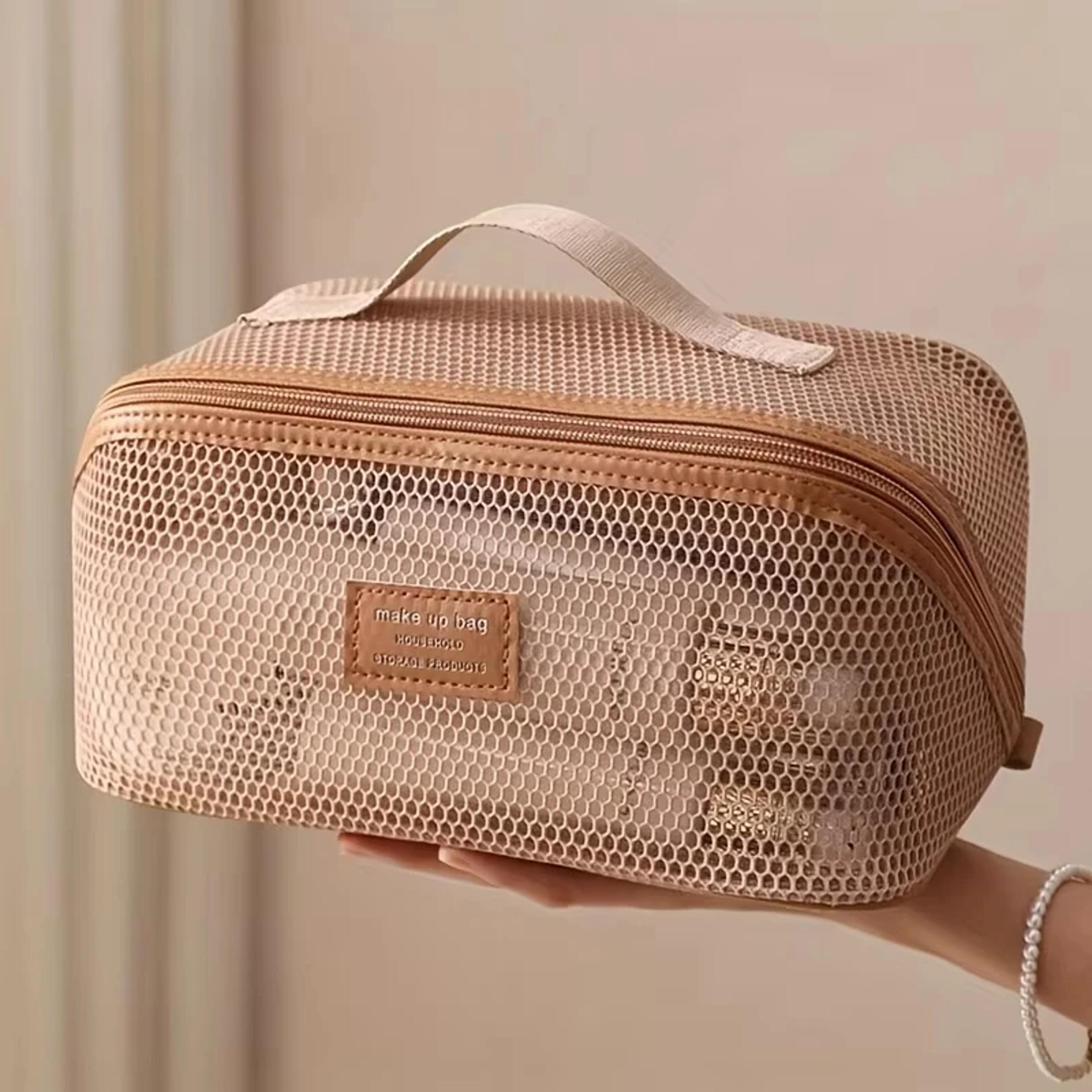 transparent makeup bag large capacity travel toiletry bag