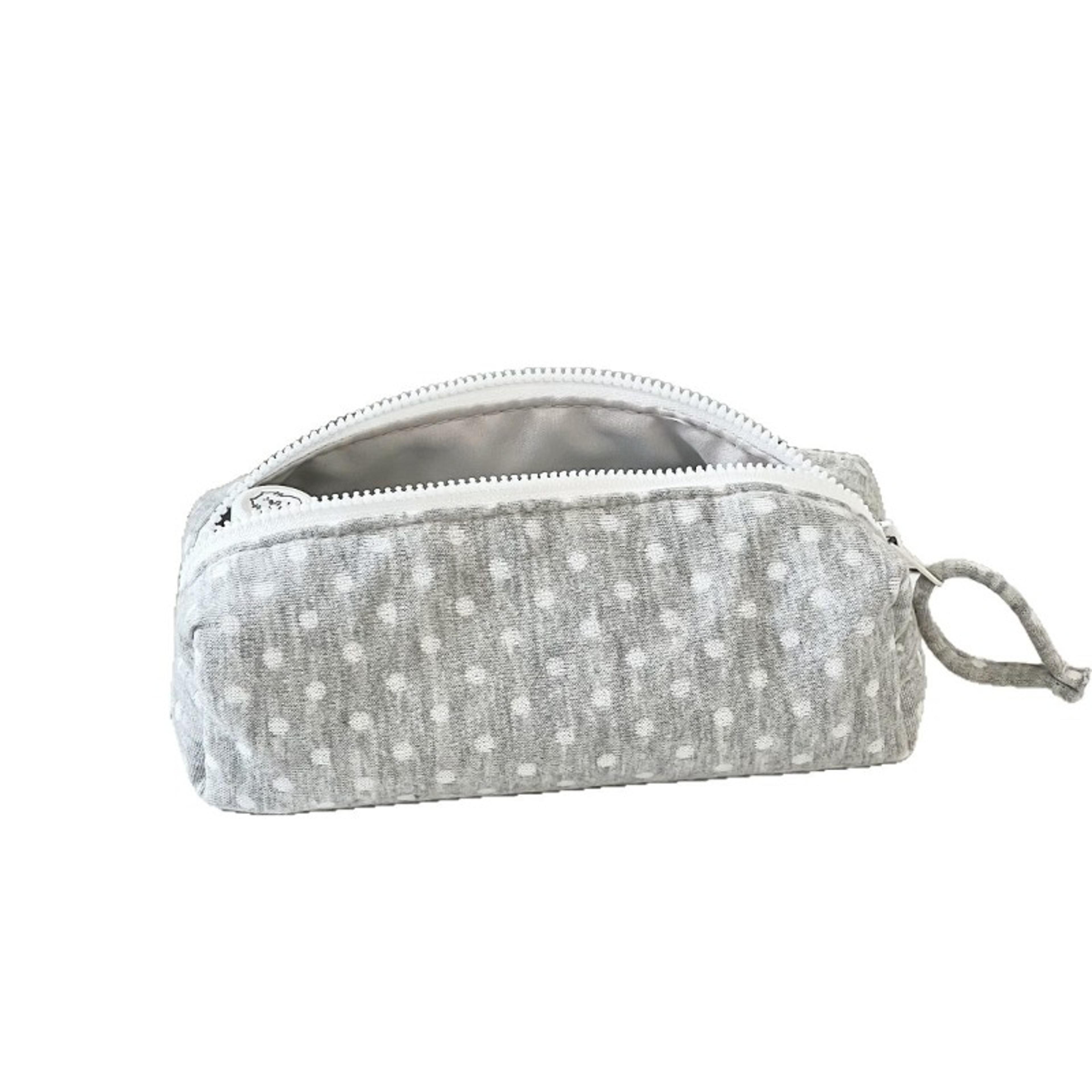 polka dot travel makeup bag large capacity cosmetic case