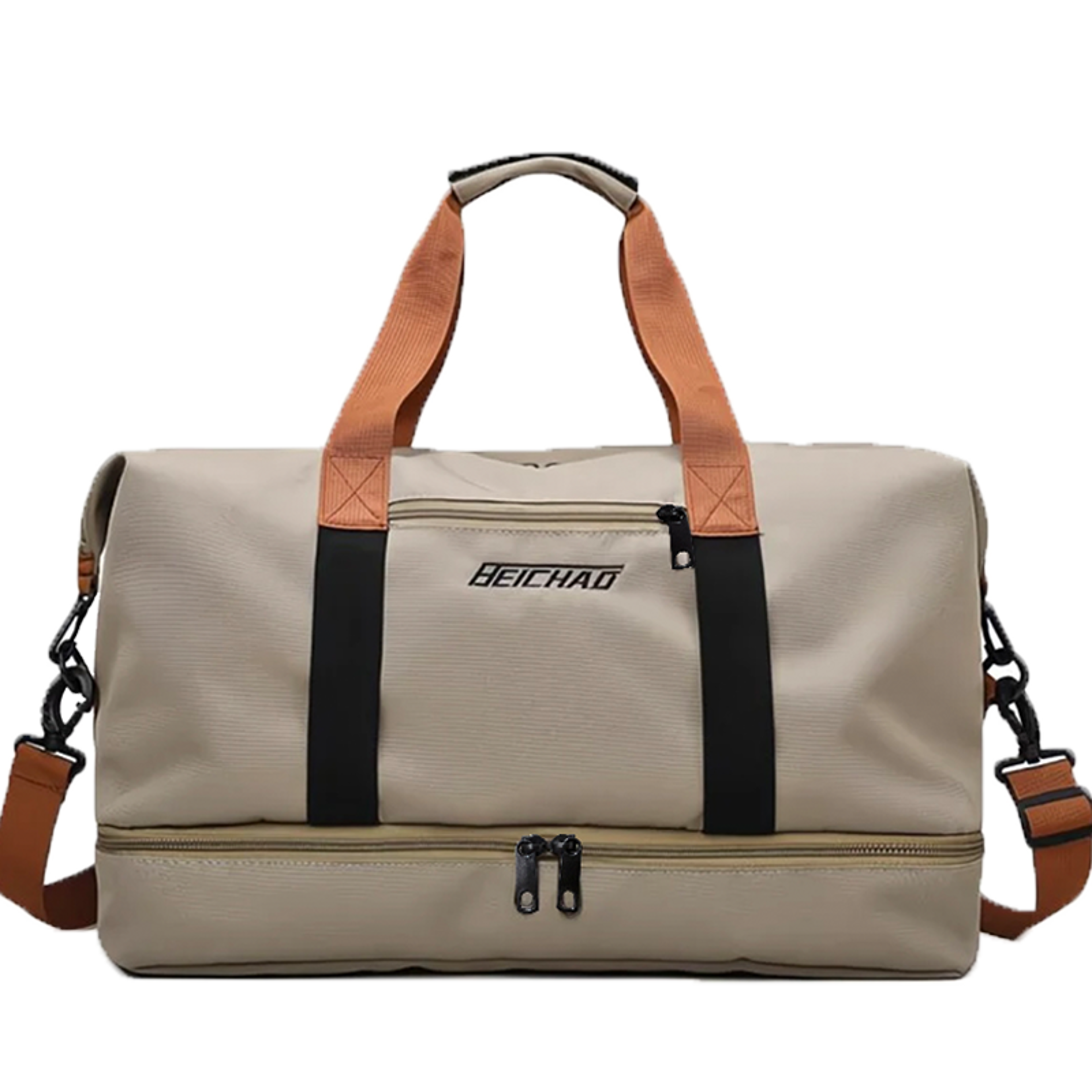 portable travel gym bag crossbody duffle carry on weekender bag