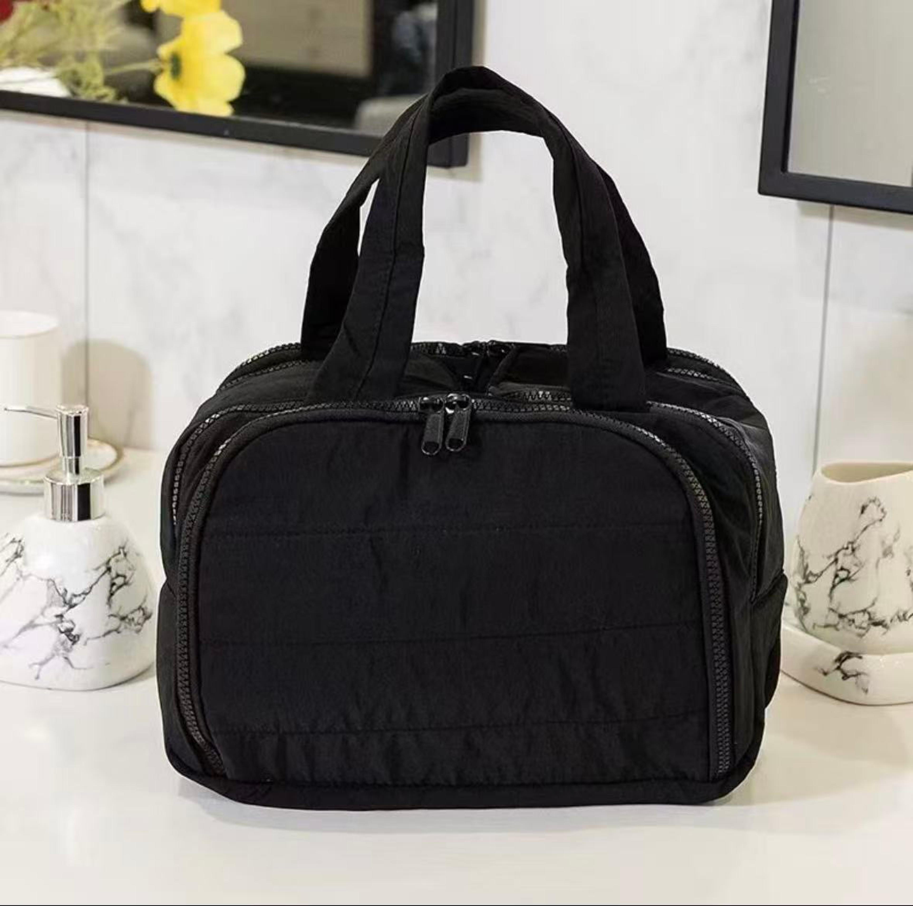 multi opening travel makeup bag cosmetic organizer for home and daily use