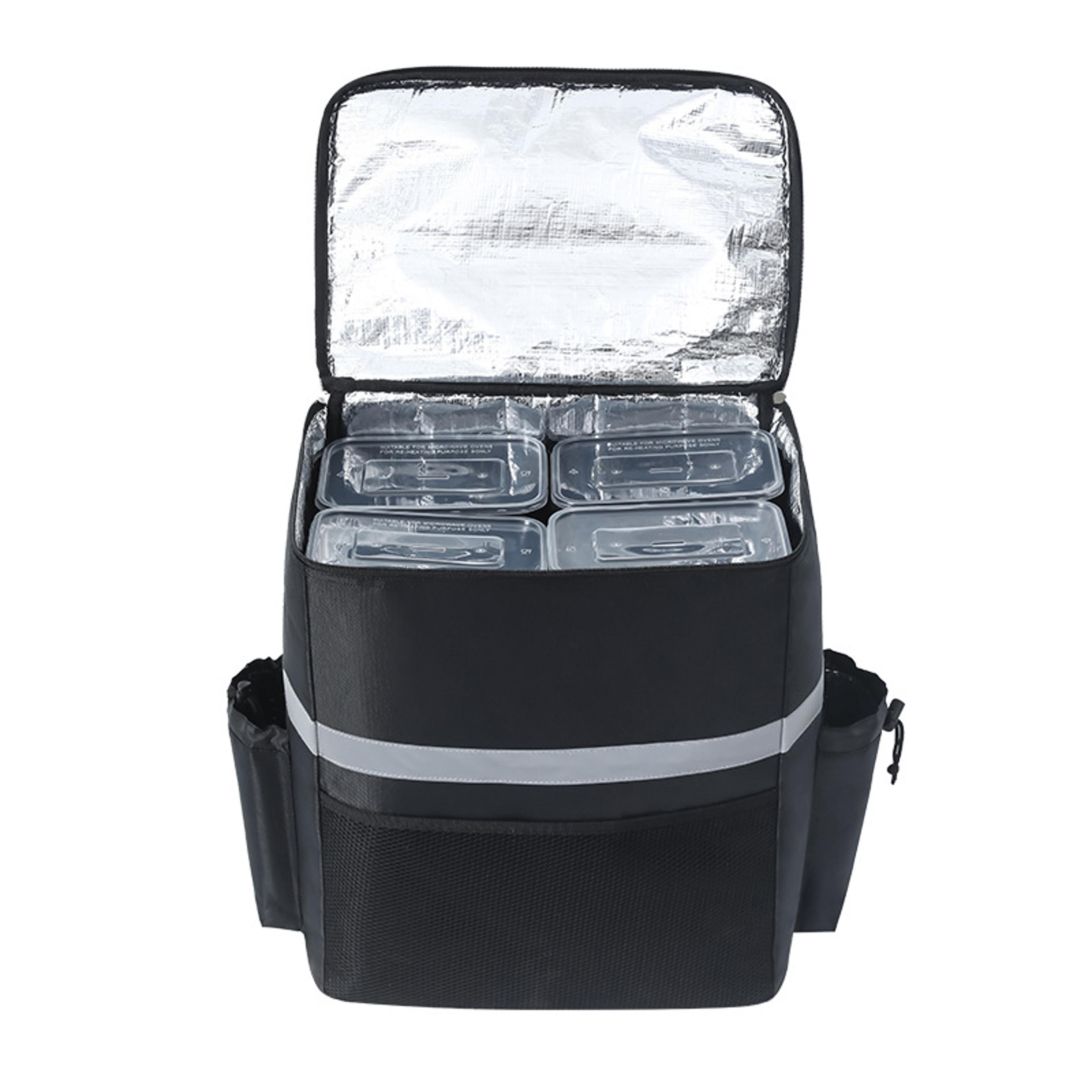 large capacity insulated food delivery bag thermal backpack for picnics camping and travel