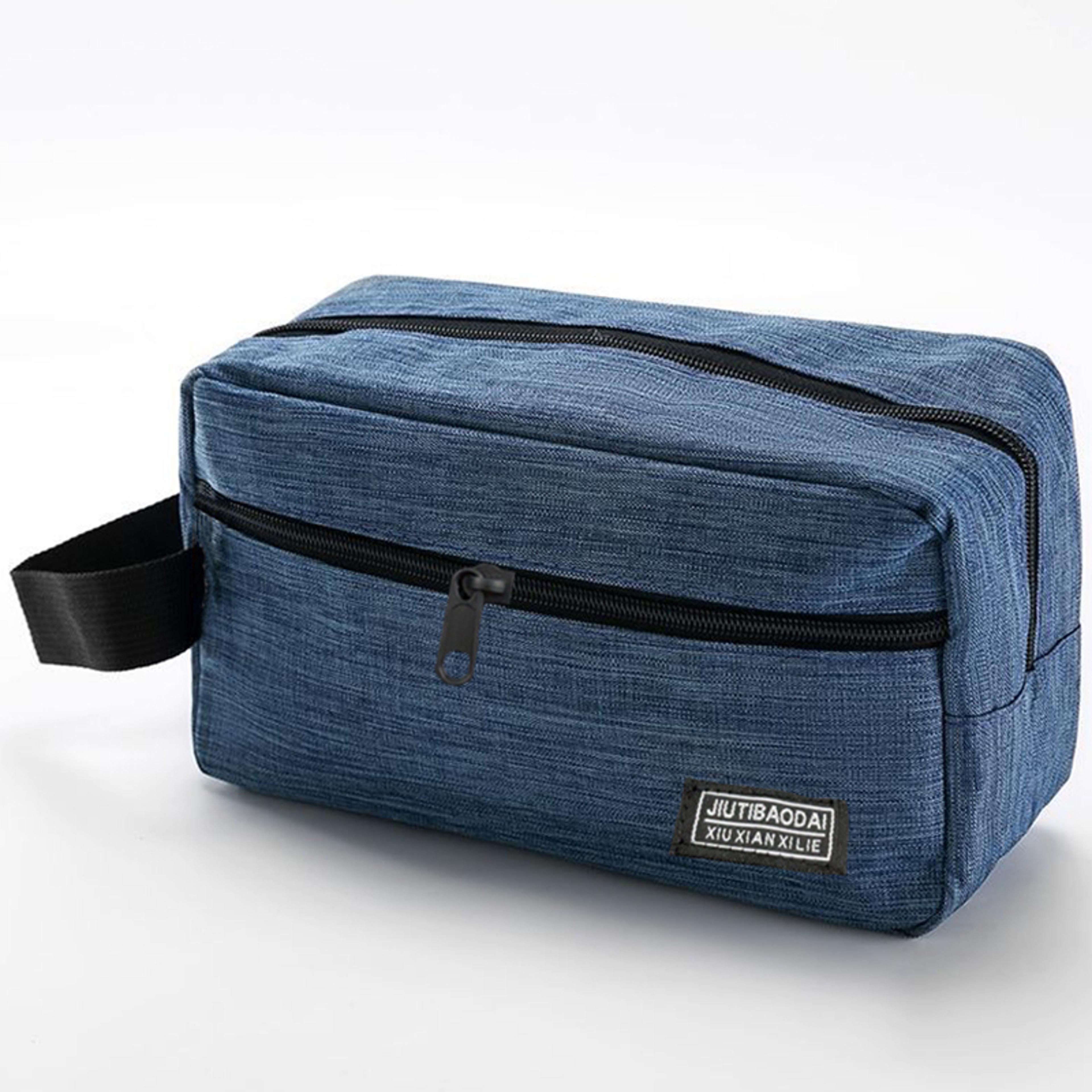 minimalist hanging toiletry bag for women travel makeup organizer