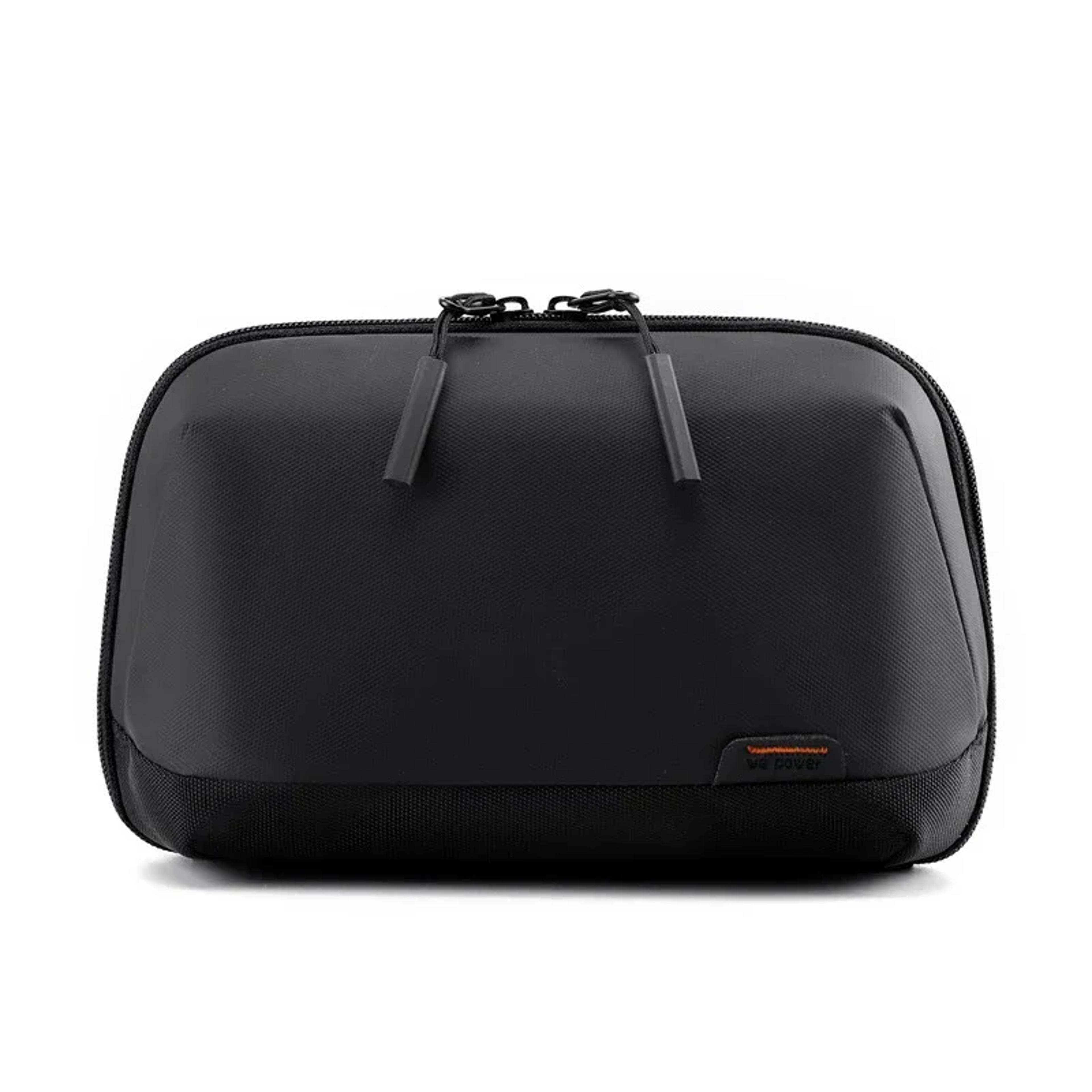compact travel electronics organizer bag for cables, power bank and hard drives