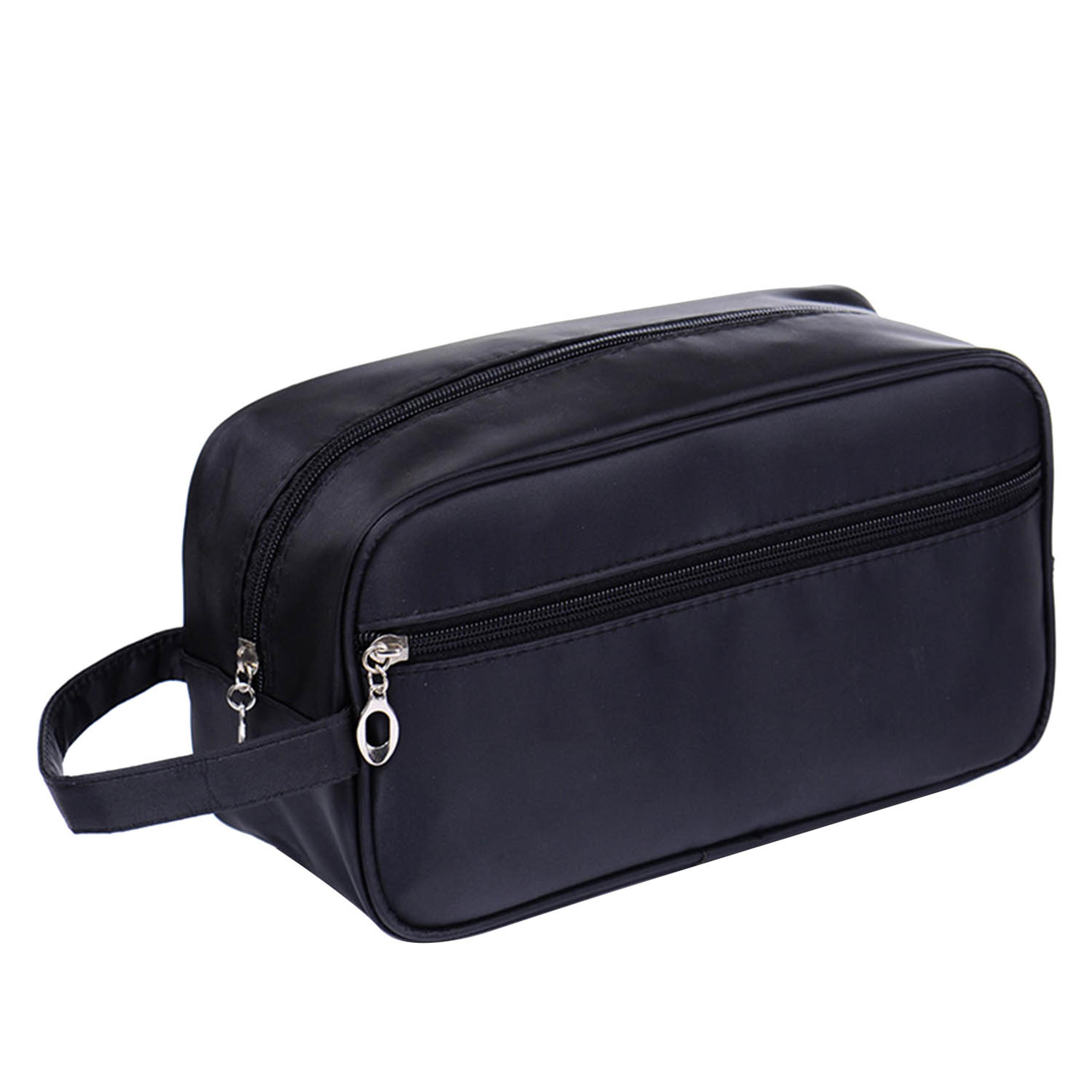 travel toiletry bag waterproof large capacity makeup and shaving organizer