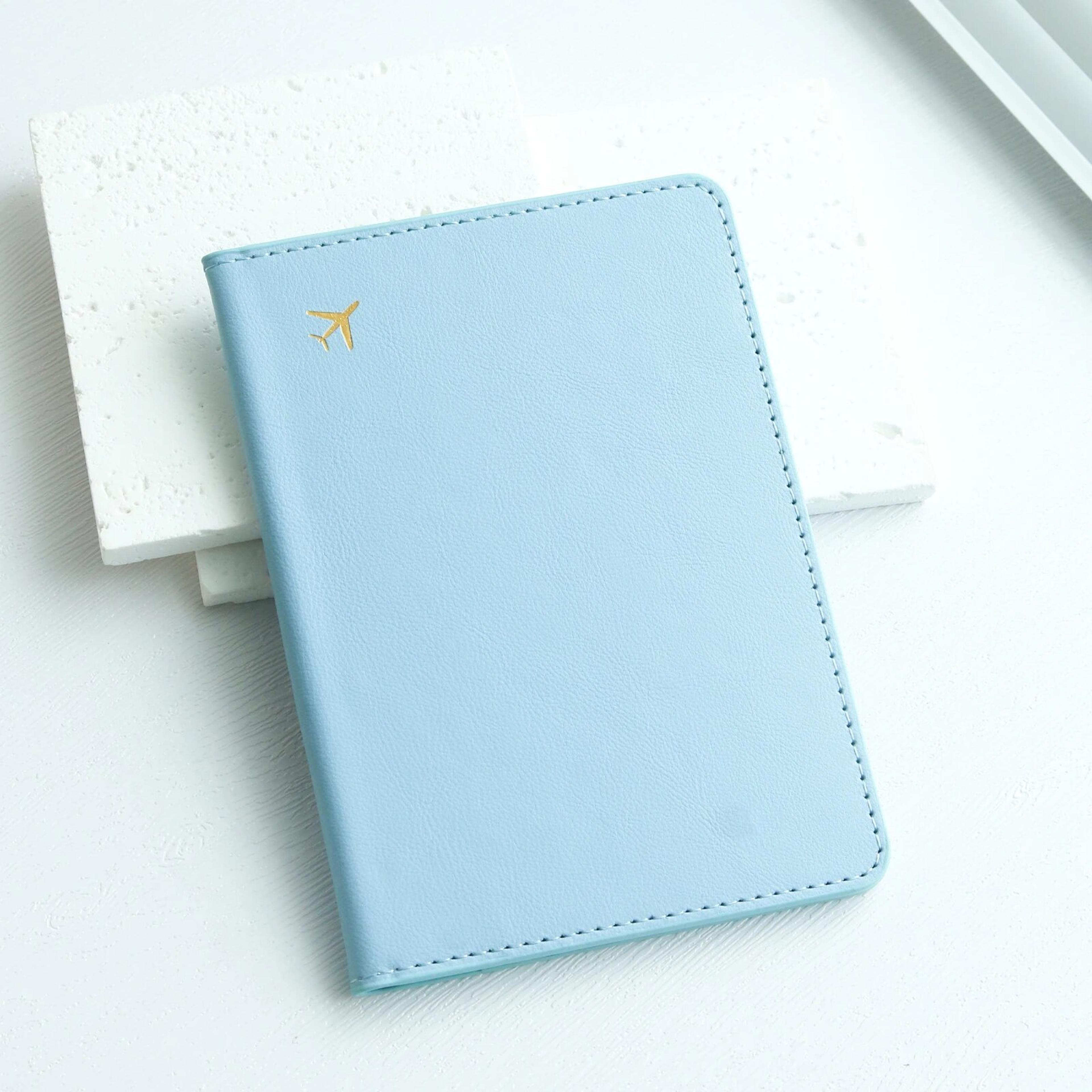 pure chic passport wallet and waterproof passport cover with vaccine card slot