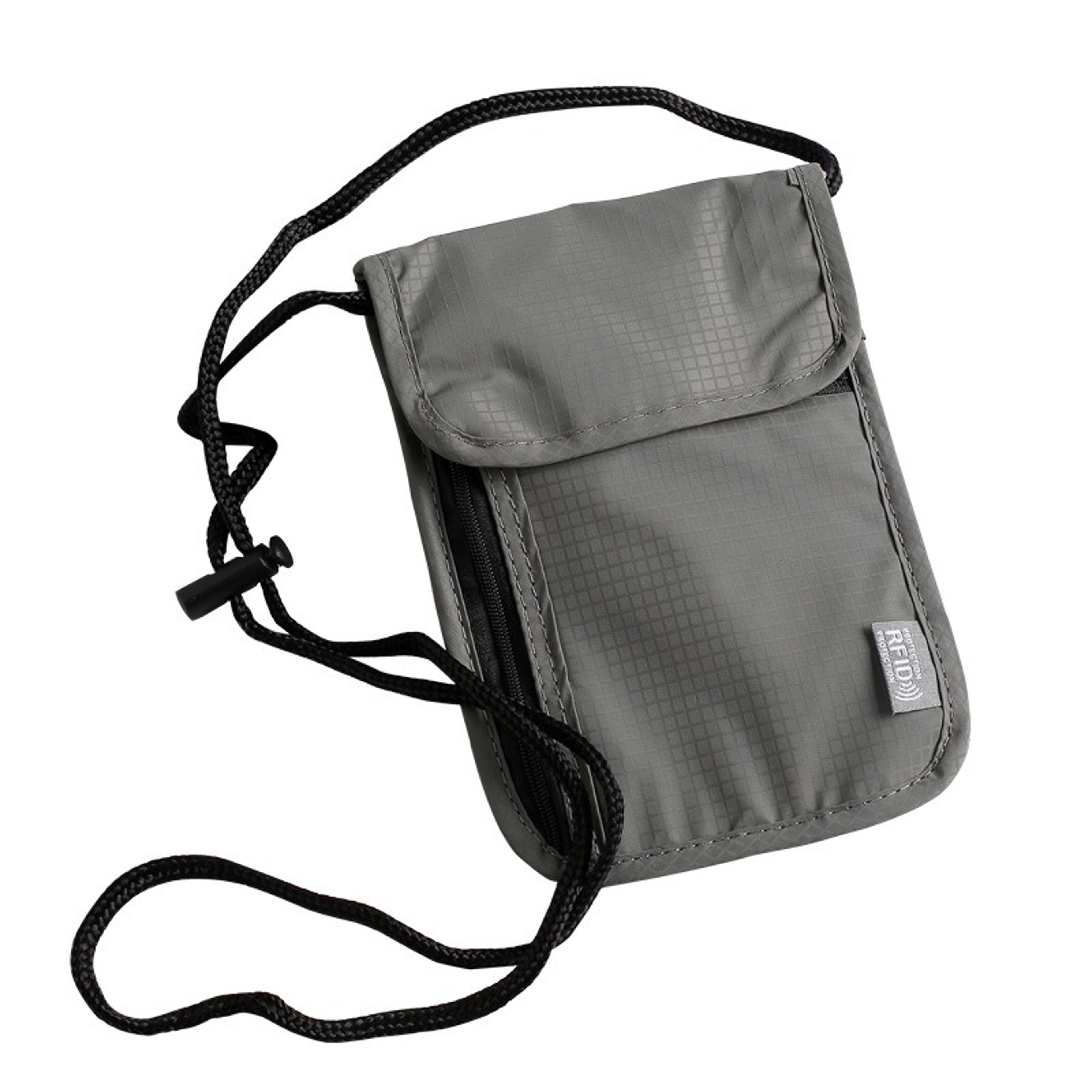 secure rfid neck wallet waterproof passport holder for travel documents