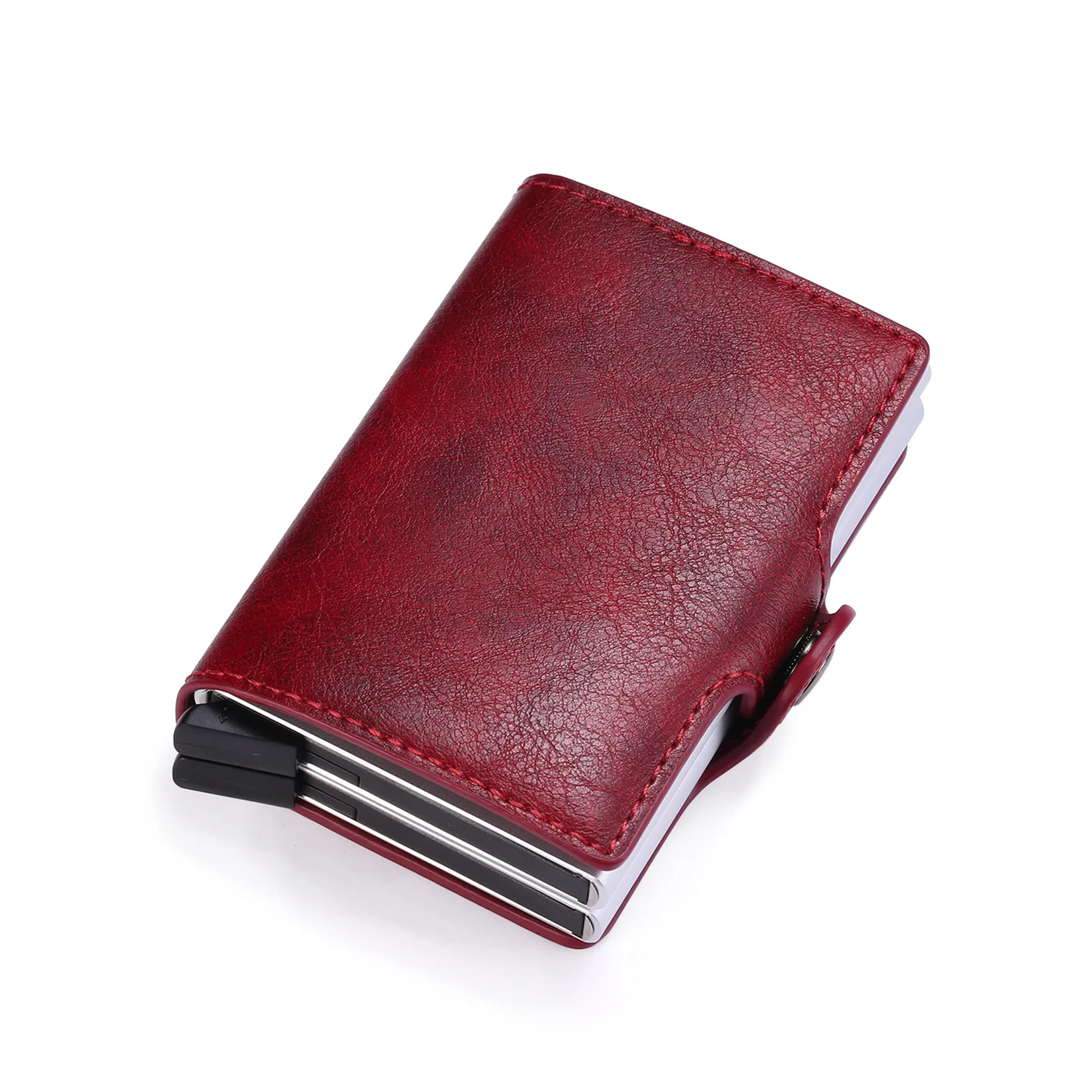 wallet for men carbon fiber slim card holder with card slots