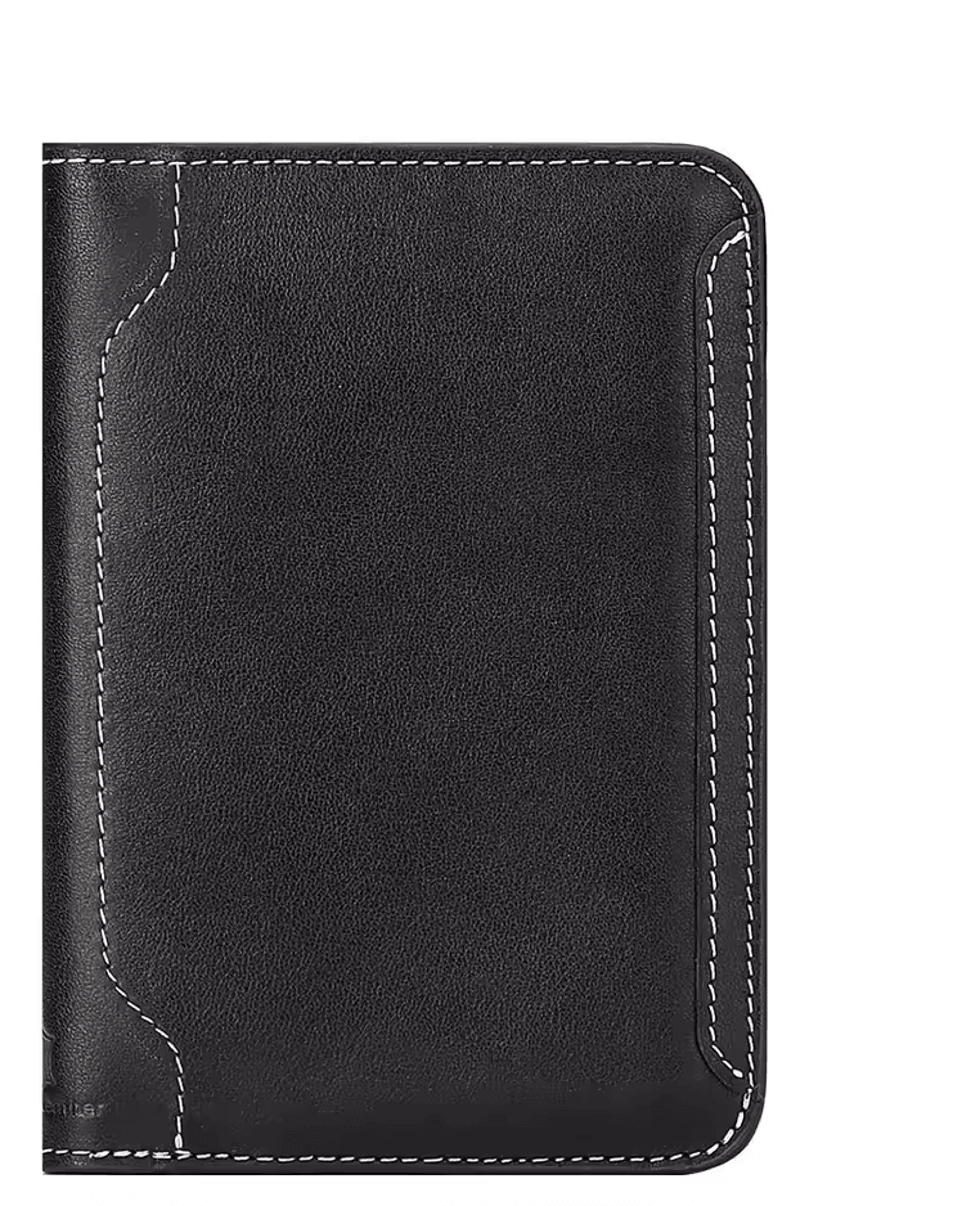 slim rfid passport holder genuine leather travel wallet