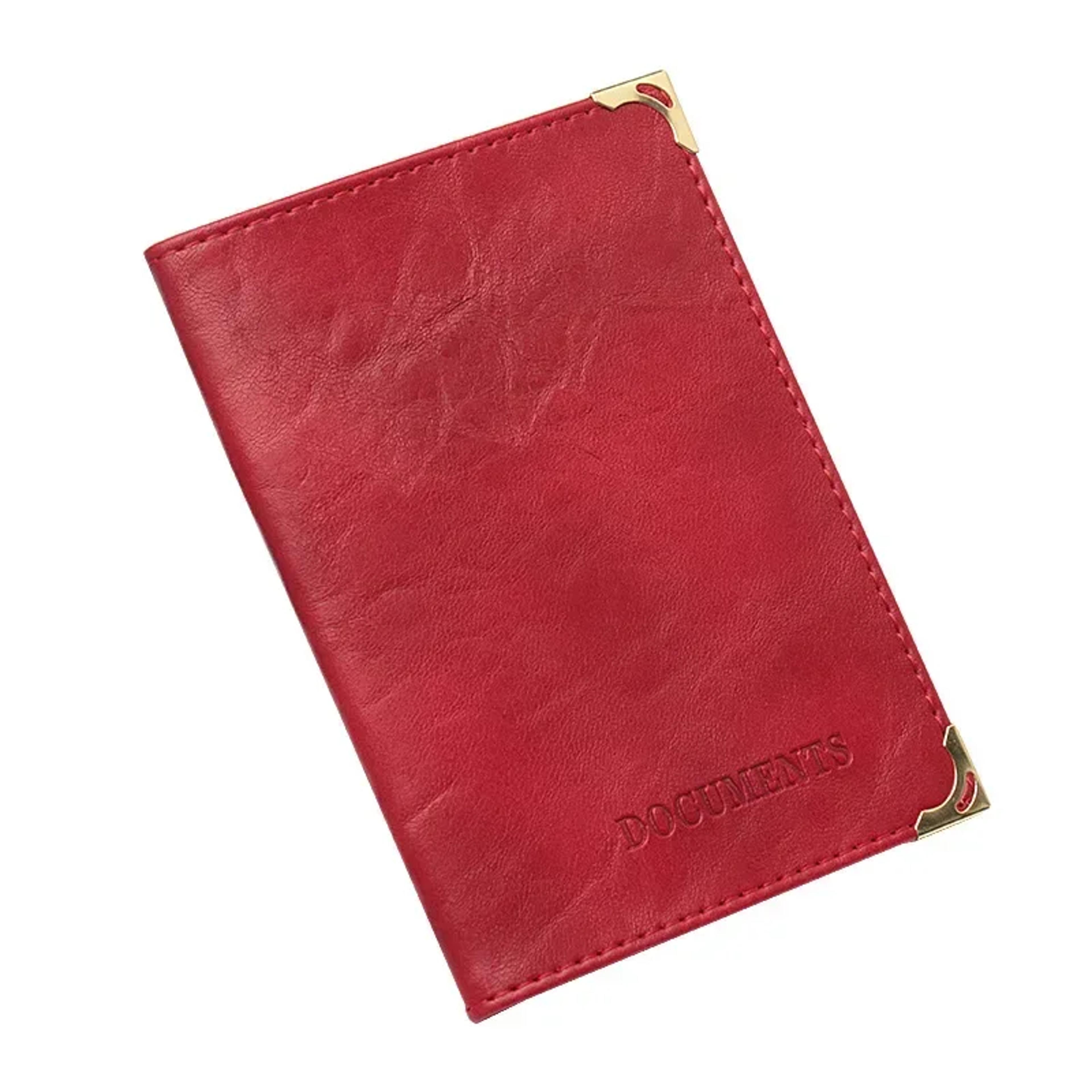 vintage pu leather driver license holder and car document card case