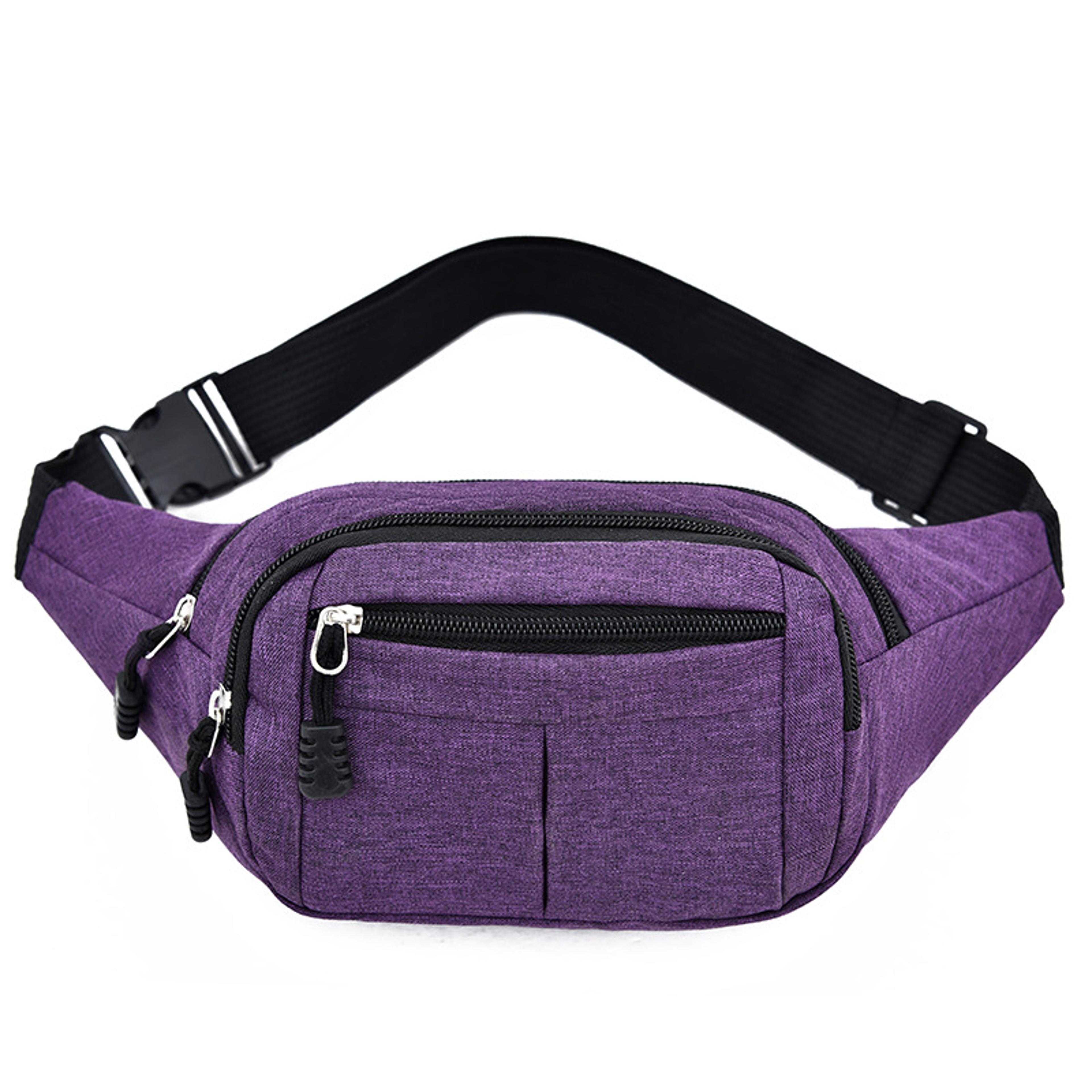 rugged men waist bag waterproof fanny pack for travel, running and outdoor sports