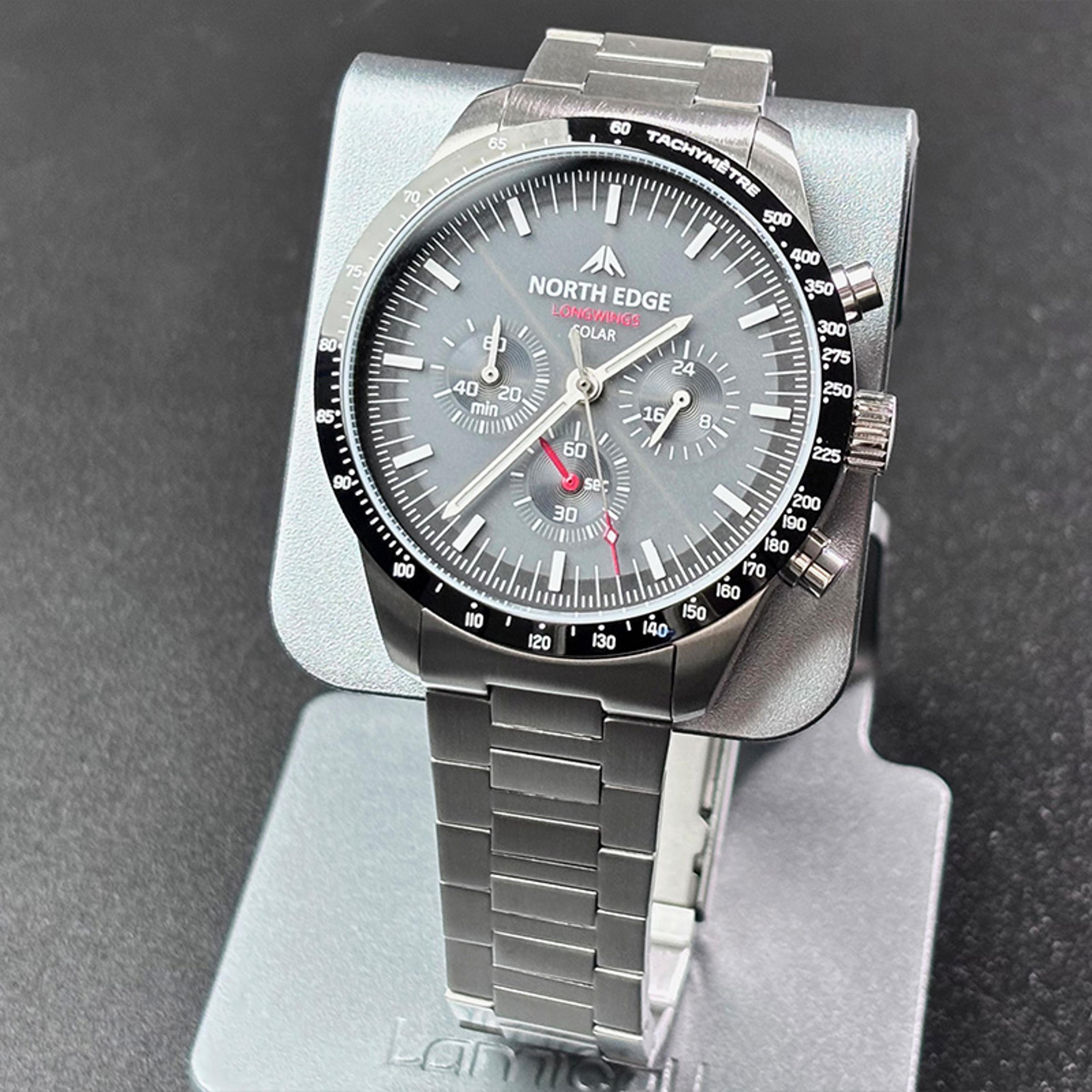 waterproof men dive watch with compass