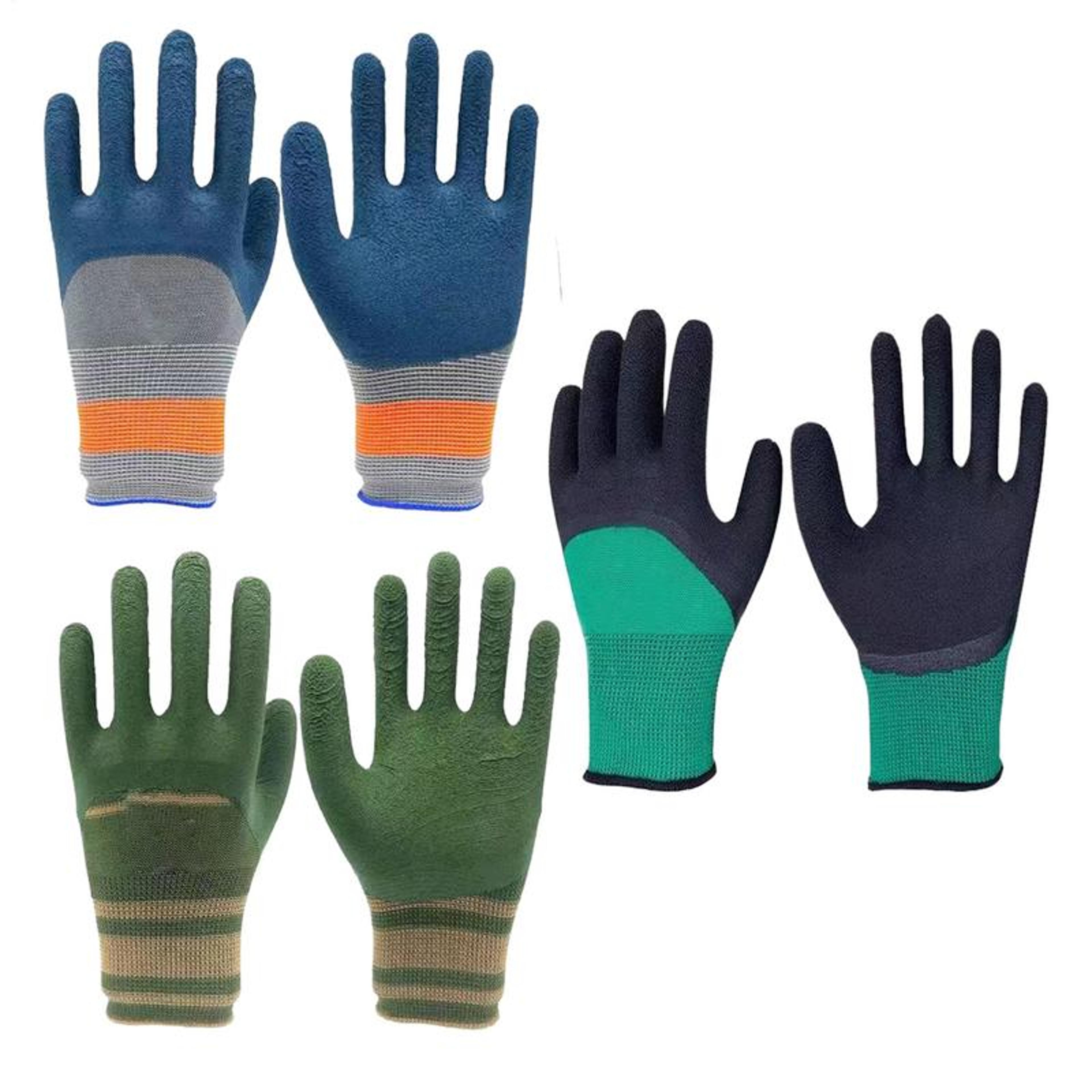 waterproof latex gardening gloves non slip plant protection gloves