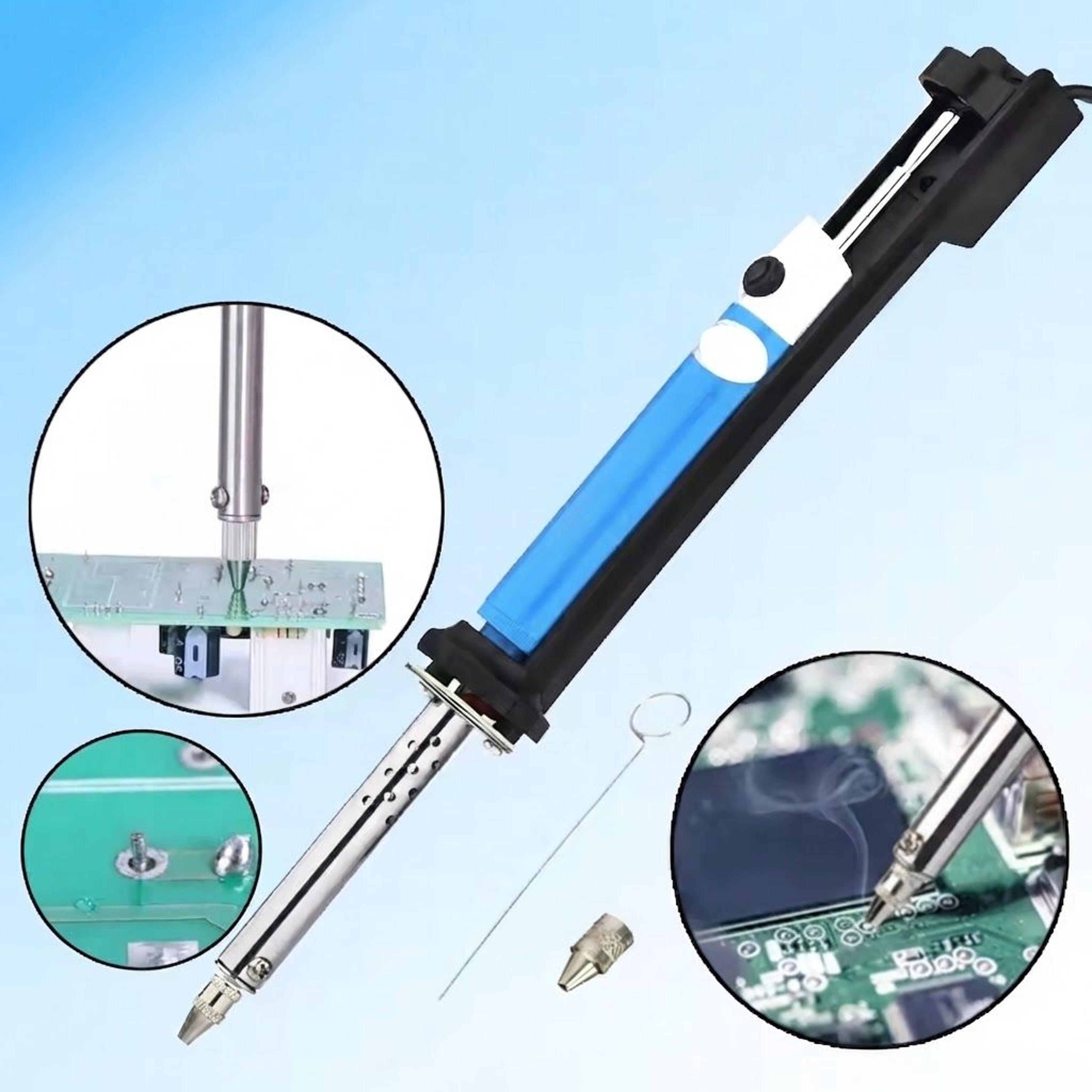 vacuum desoldering iron gun plug for electronics repair