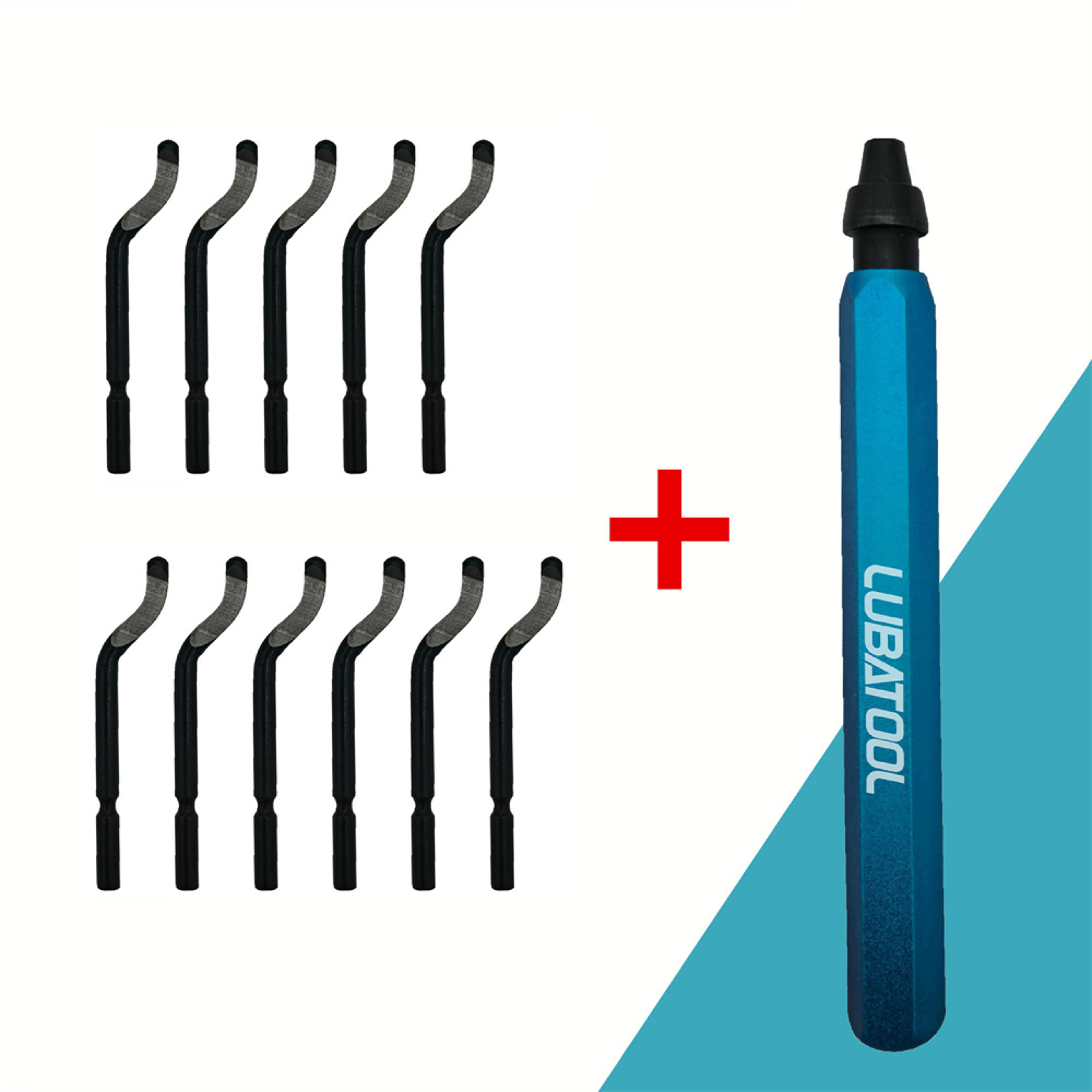 blade hss rotary deburring tool for clean edge finishing