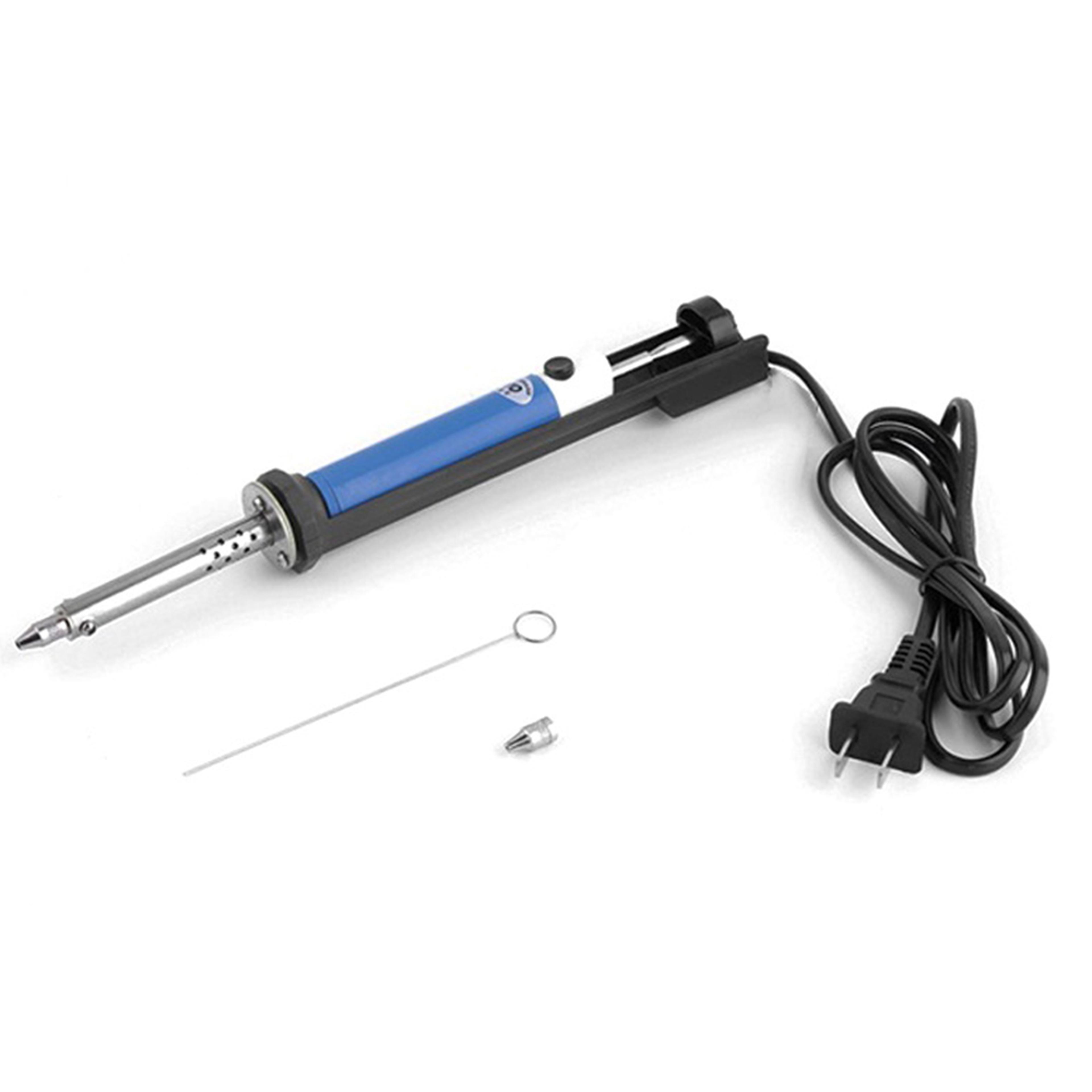 electric desoldering pen tin sucker vacuum pump tool
