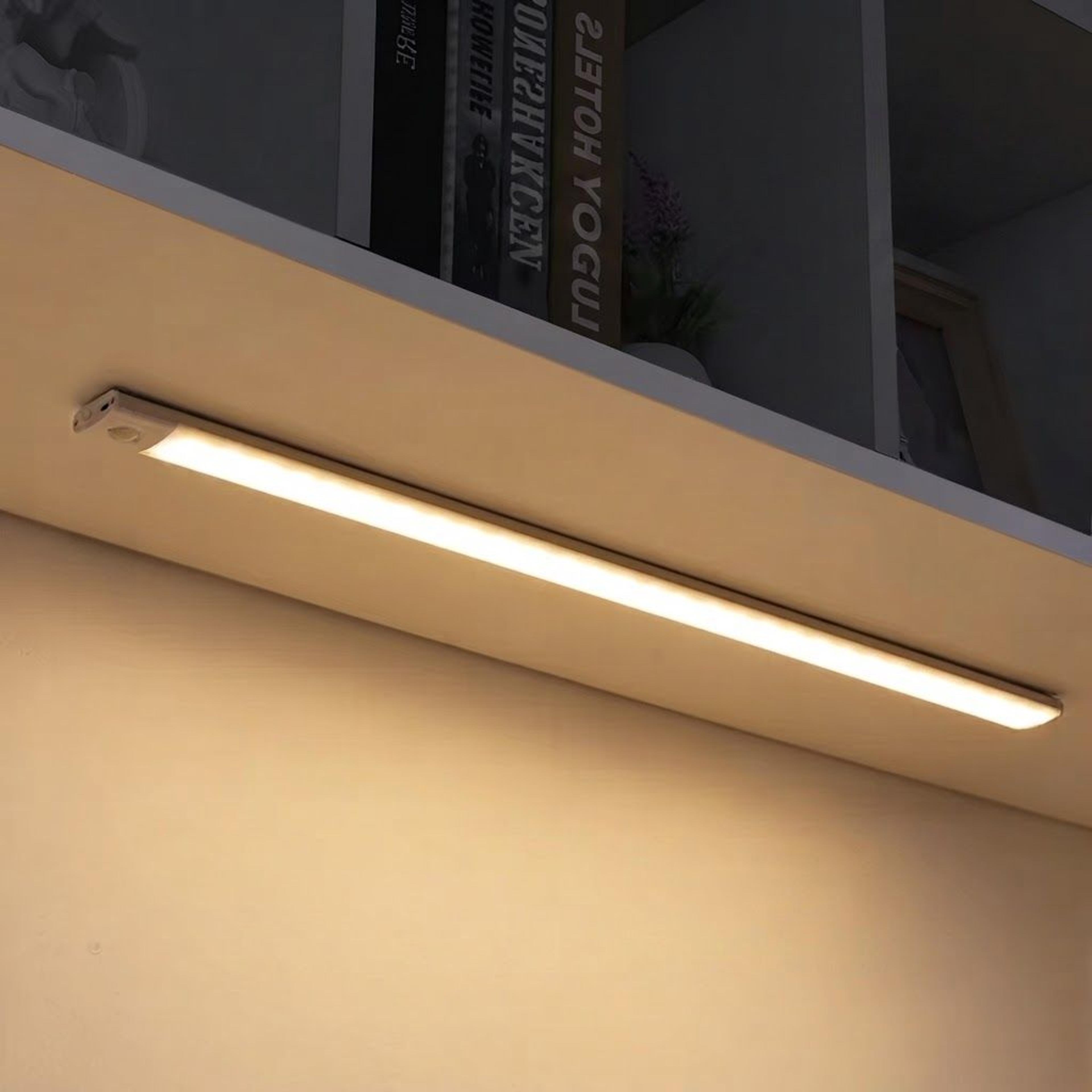 usb rechargeable motion sensor night light under cabinet led lamp