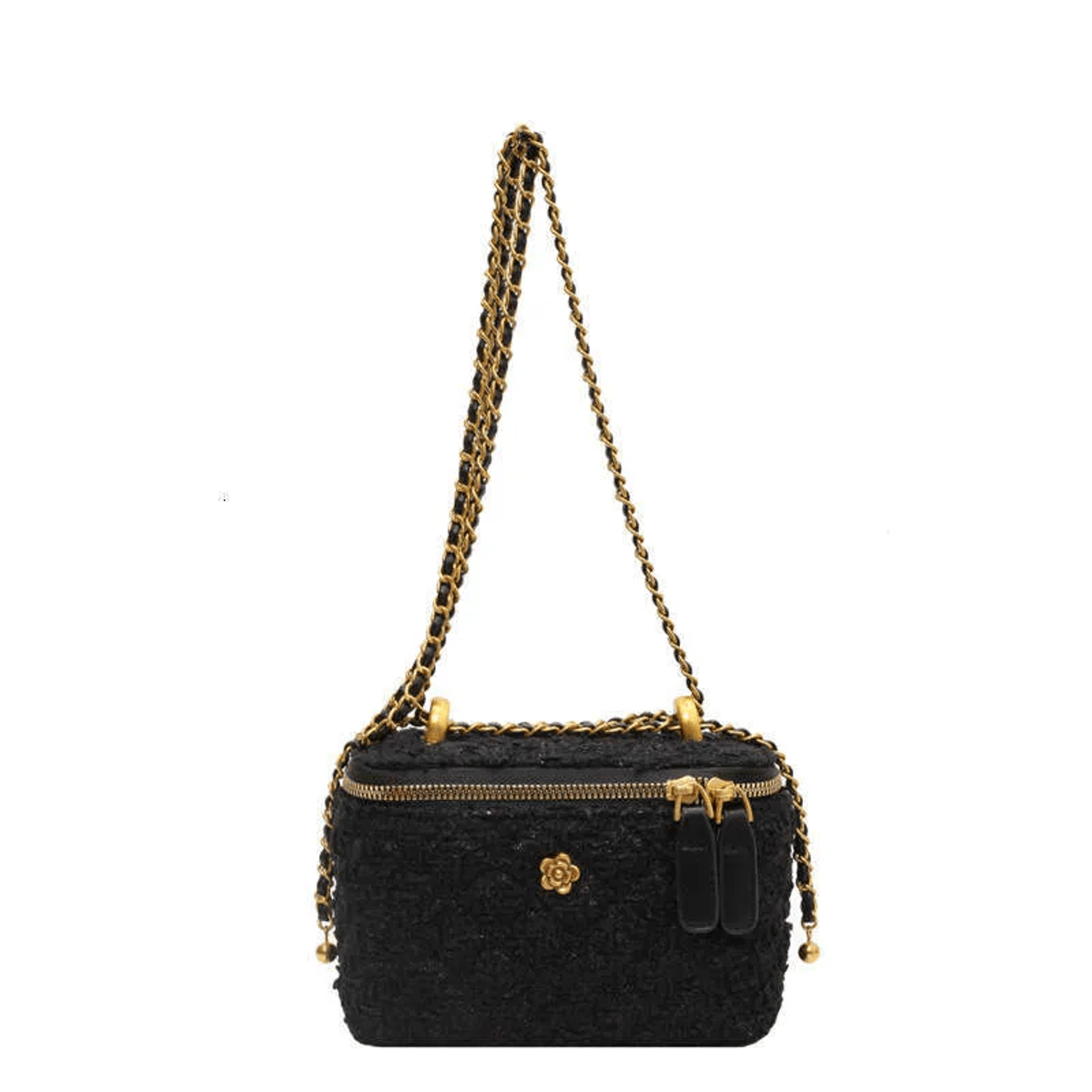 luxury bag chain small wool handbag for women versatile crossbody box bag new style