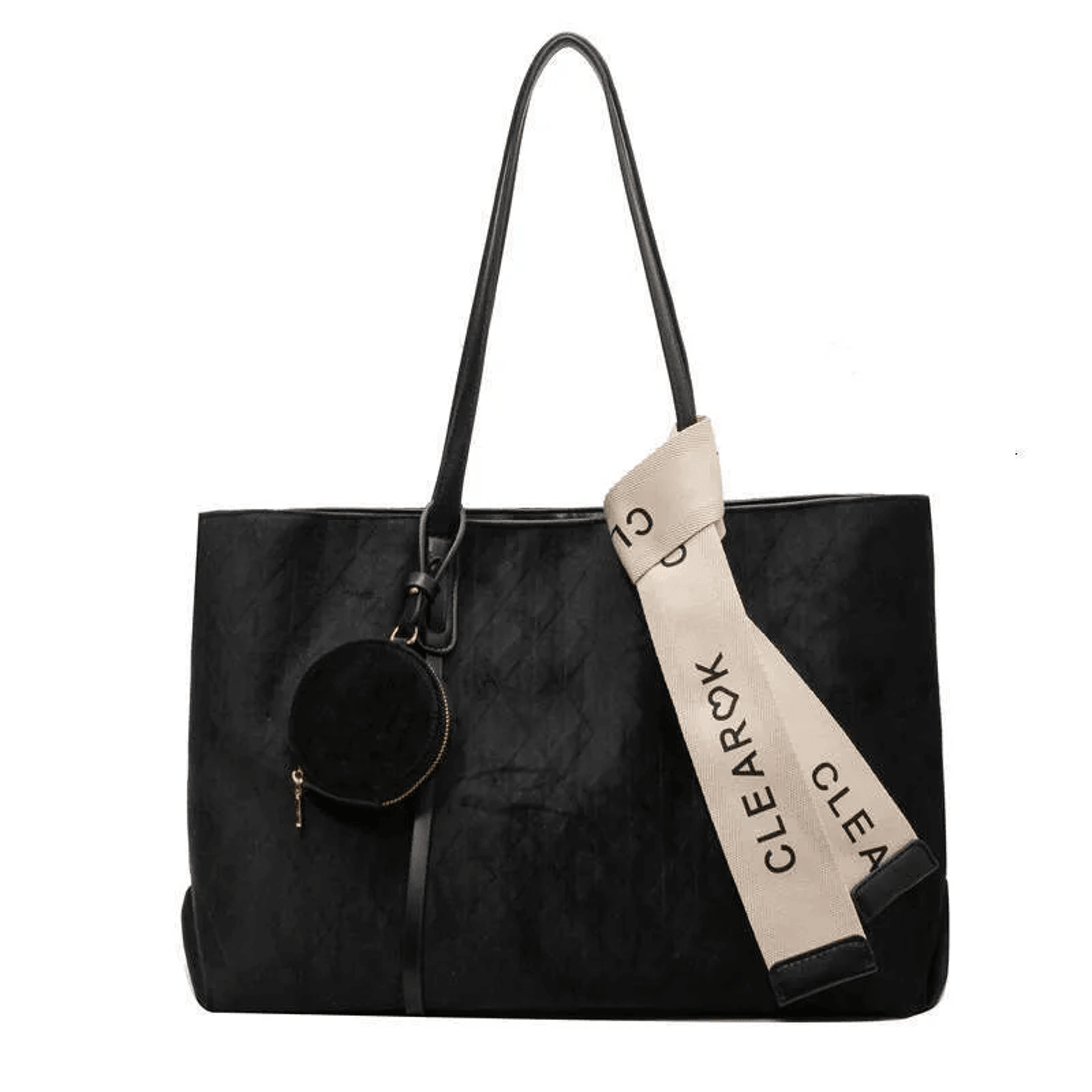 retro large capacity women's tote bag lightweight shoulder bag for commuting
