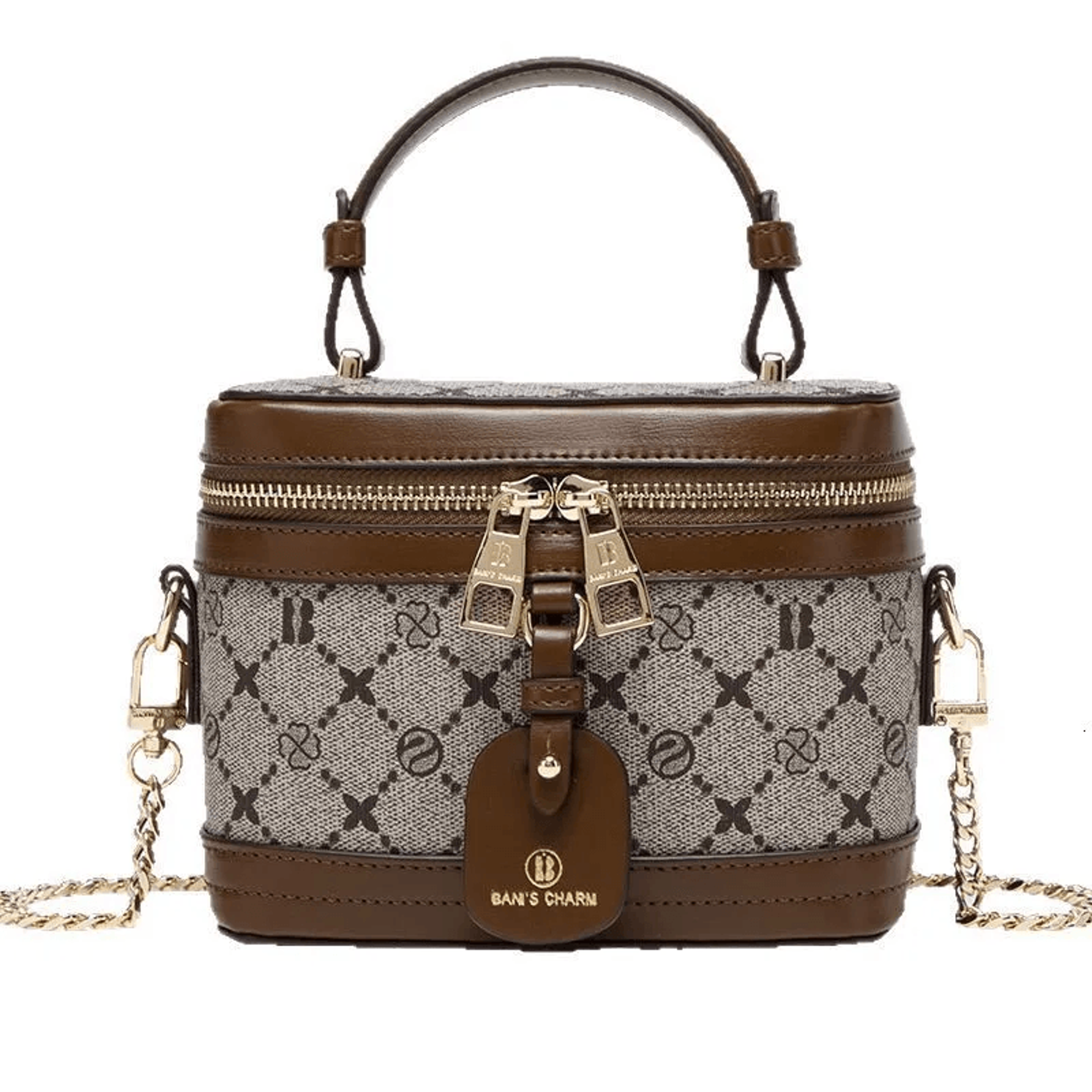 letter print color block women crossbody handbag