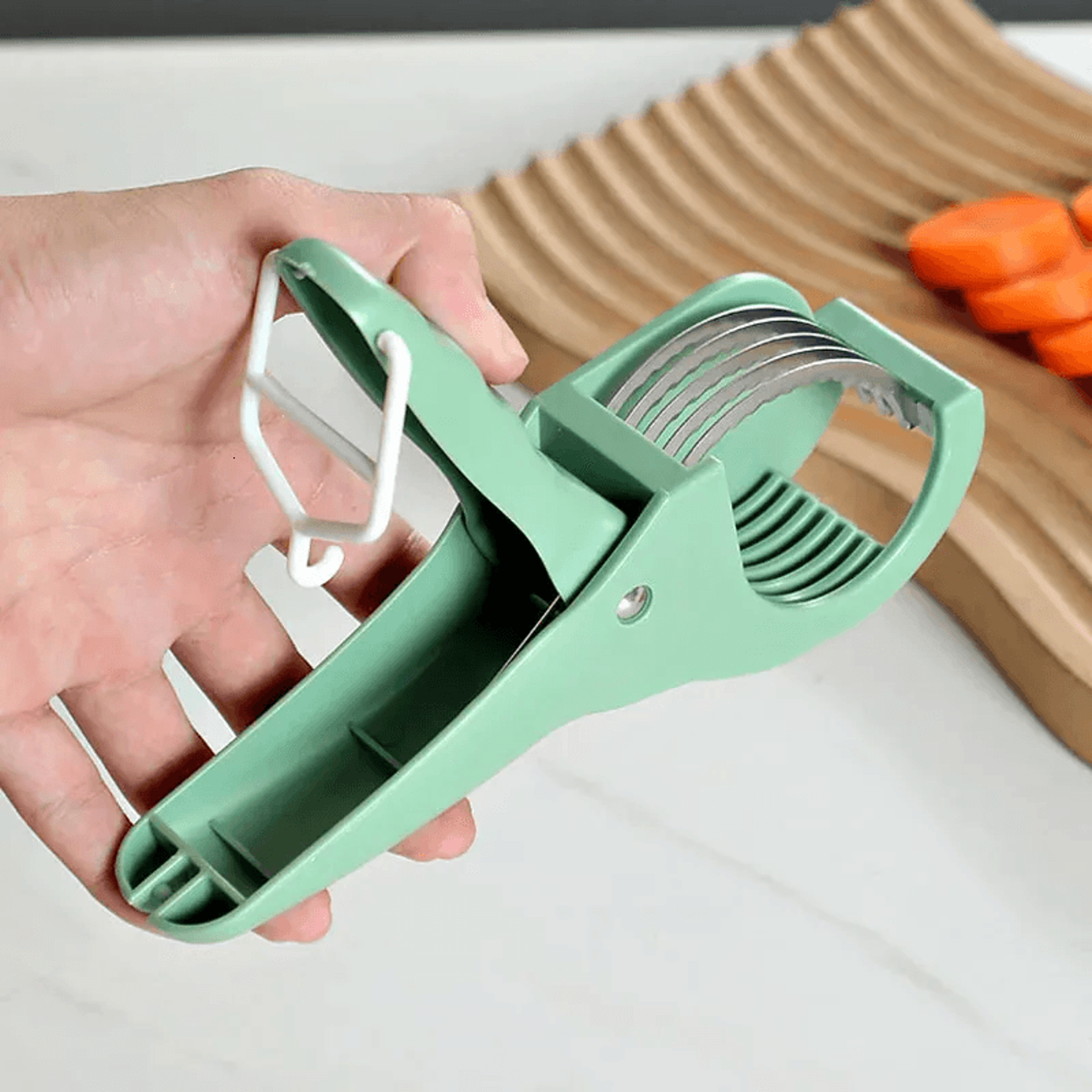stainless steel vegetable and fruit slicer multifunctional salad cutter