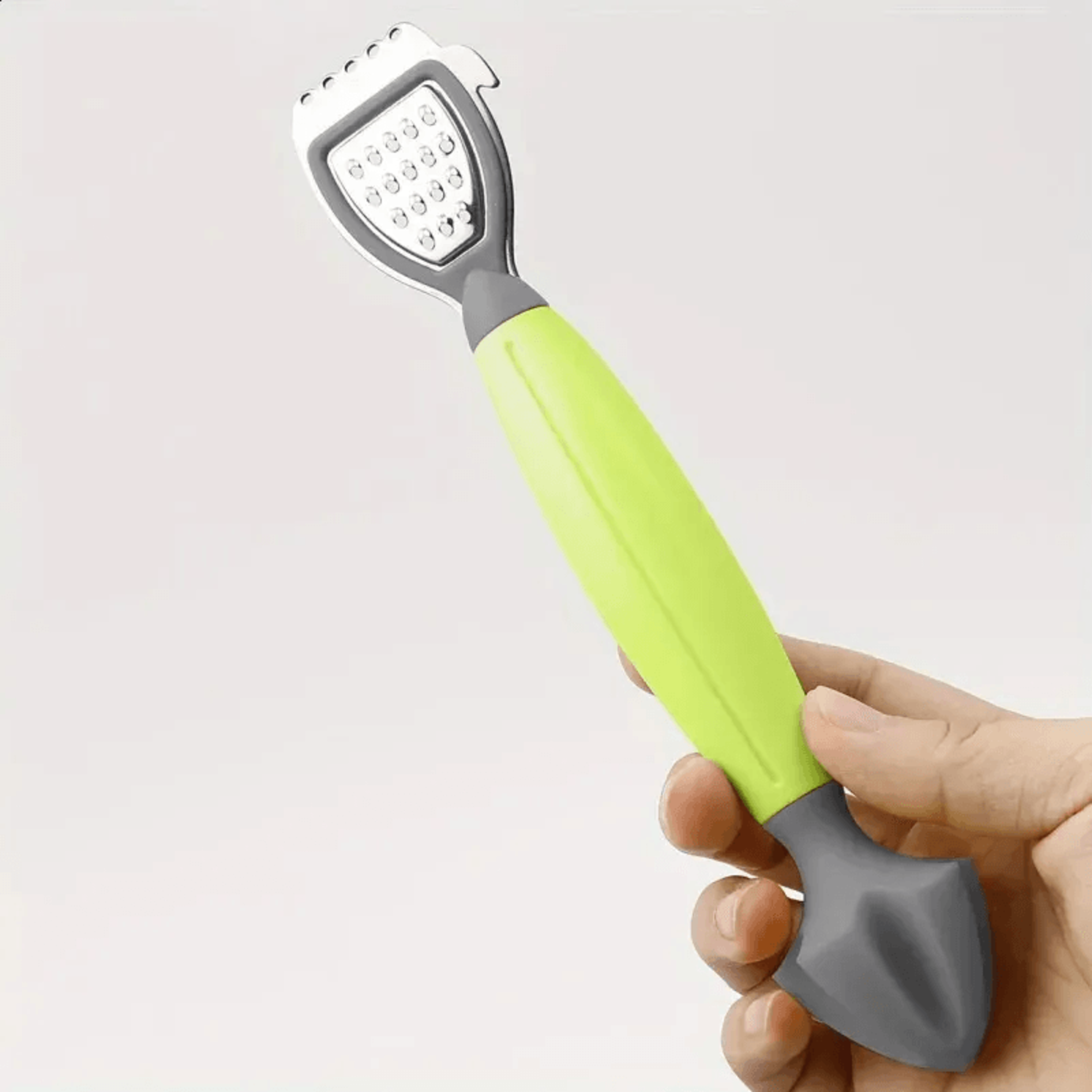 green lemon zester juicer stainless steel citrus grater for easy zesting and juicing
