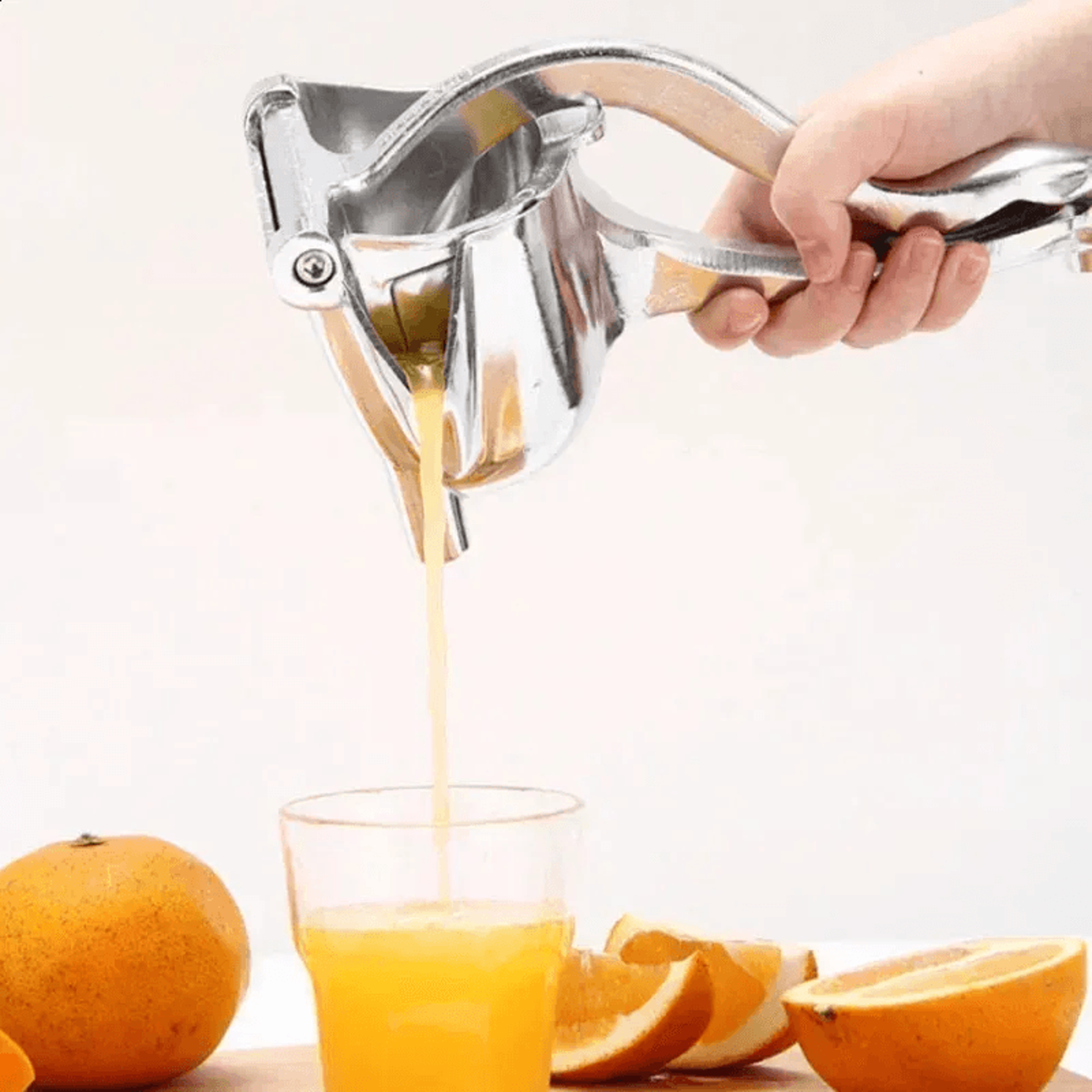 heavy duty aluminum alloy manual citrus juicer hand press for lemon orange and pomegranate