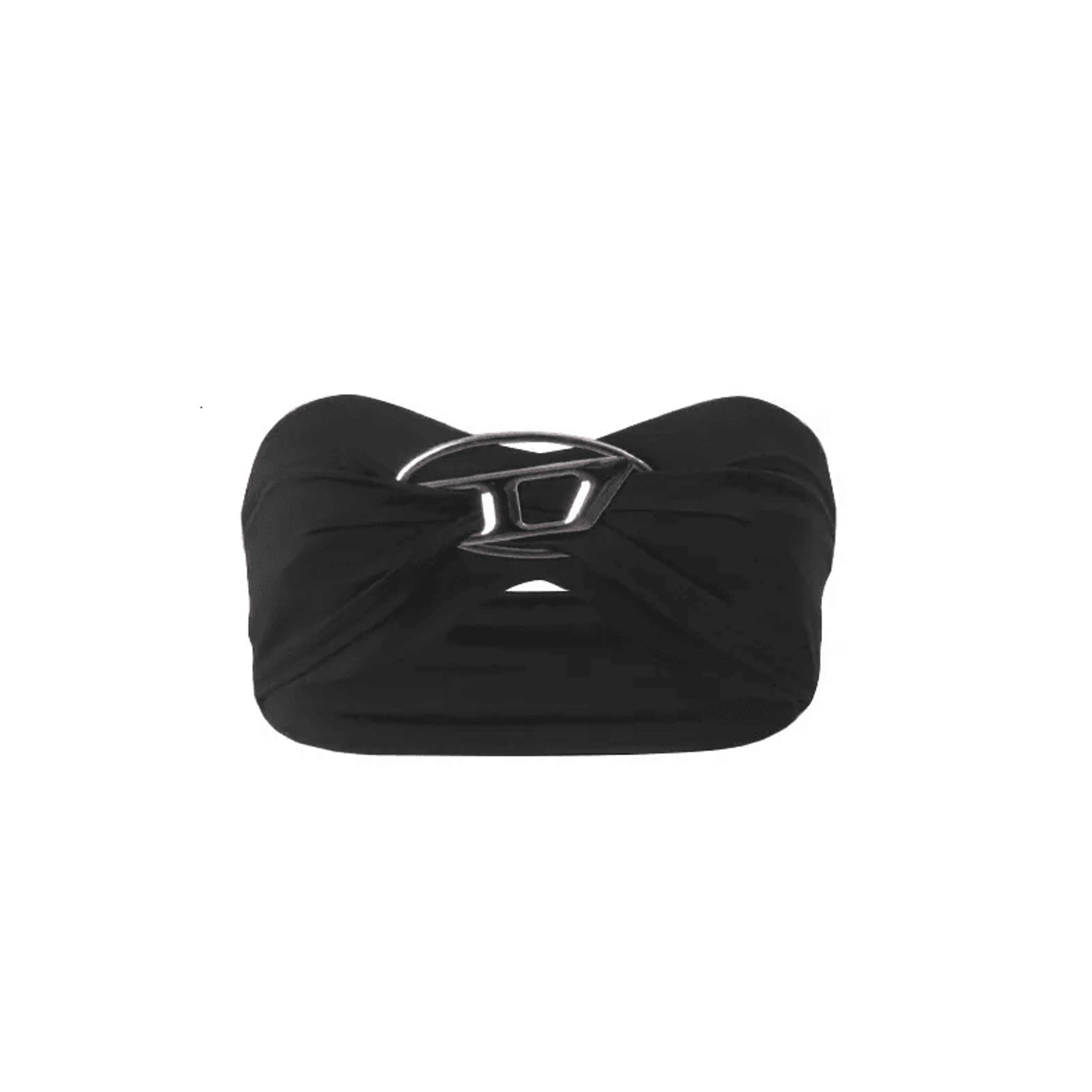 backless metal decor crop tube top for women